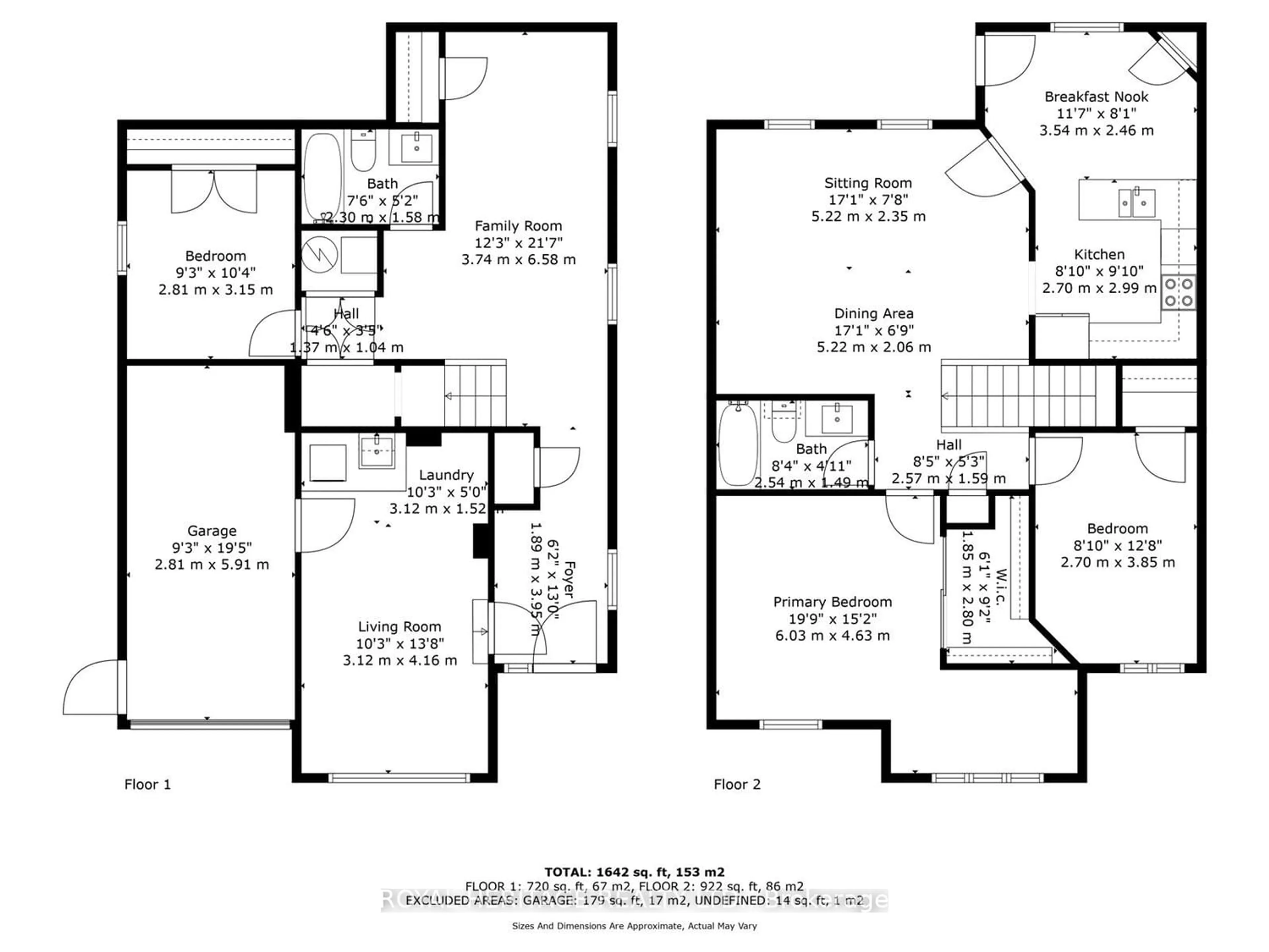 Floor plan for 1182 Baker St, Peterborough Ontario K9H 7P9