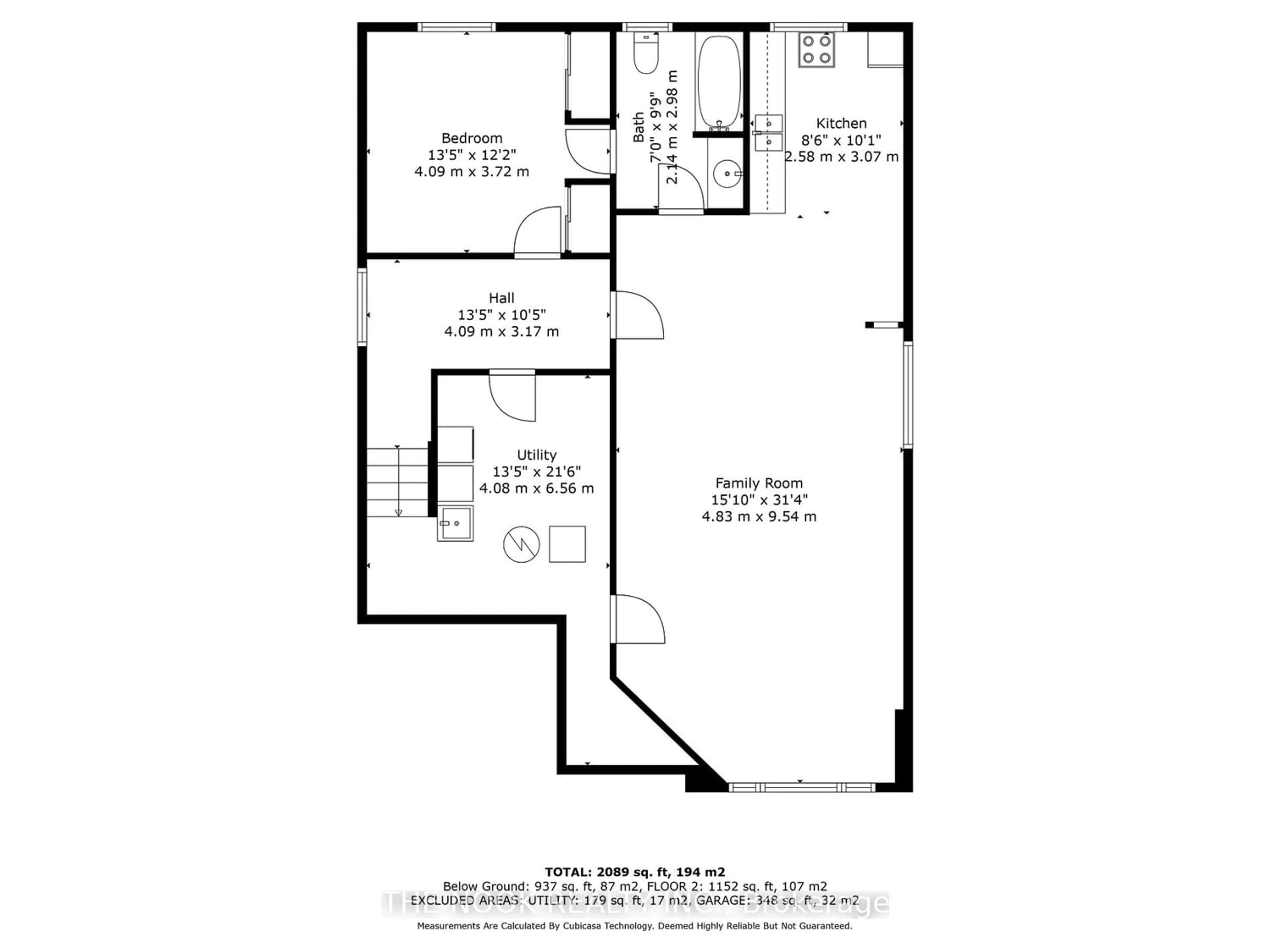 Floor plan for 558 Westman Ave, Peterborough Ontario K0K 2E6