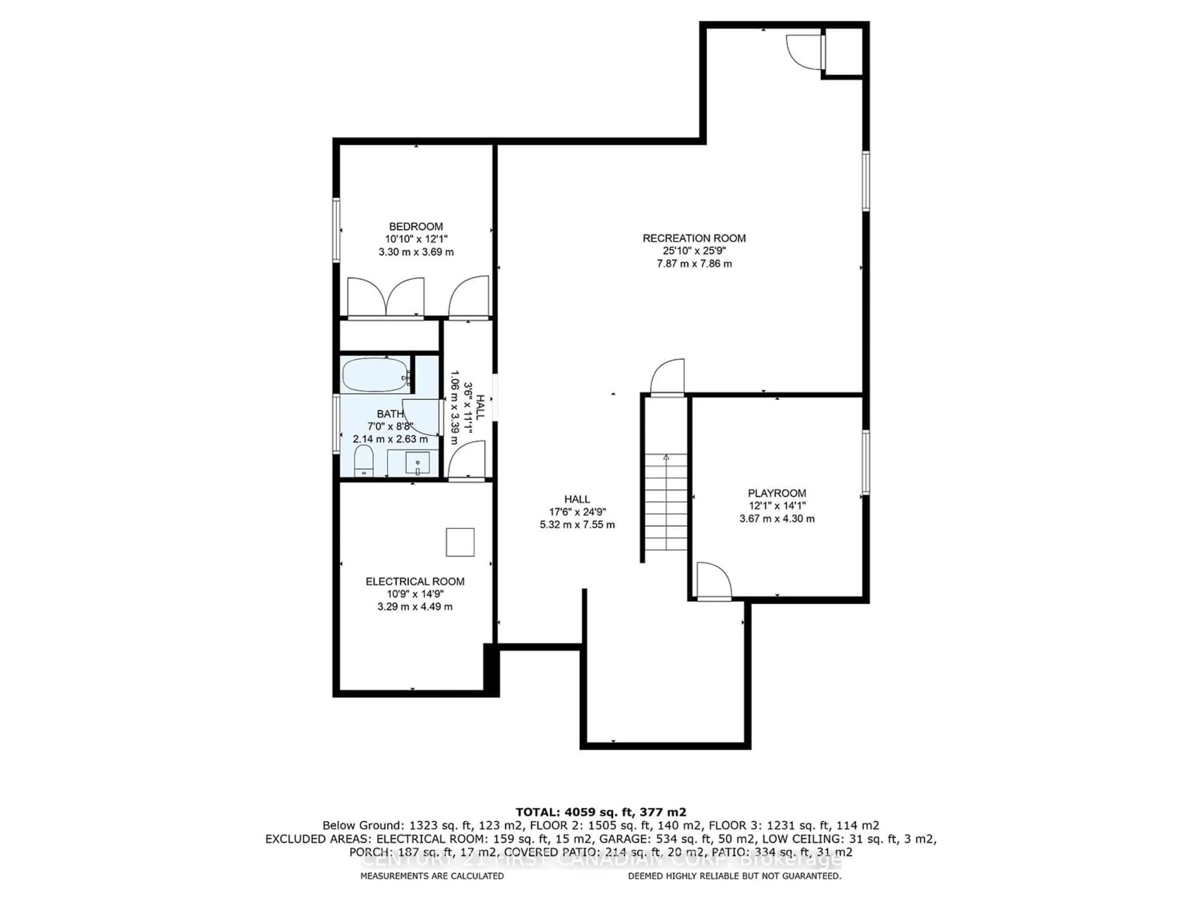 Floor plan for 3069 St Clair Pkwy, St. Clair Ontario N0P 2H0