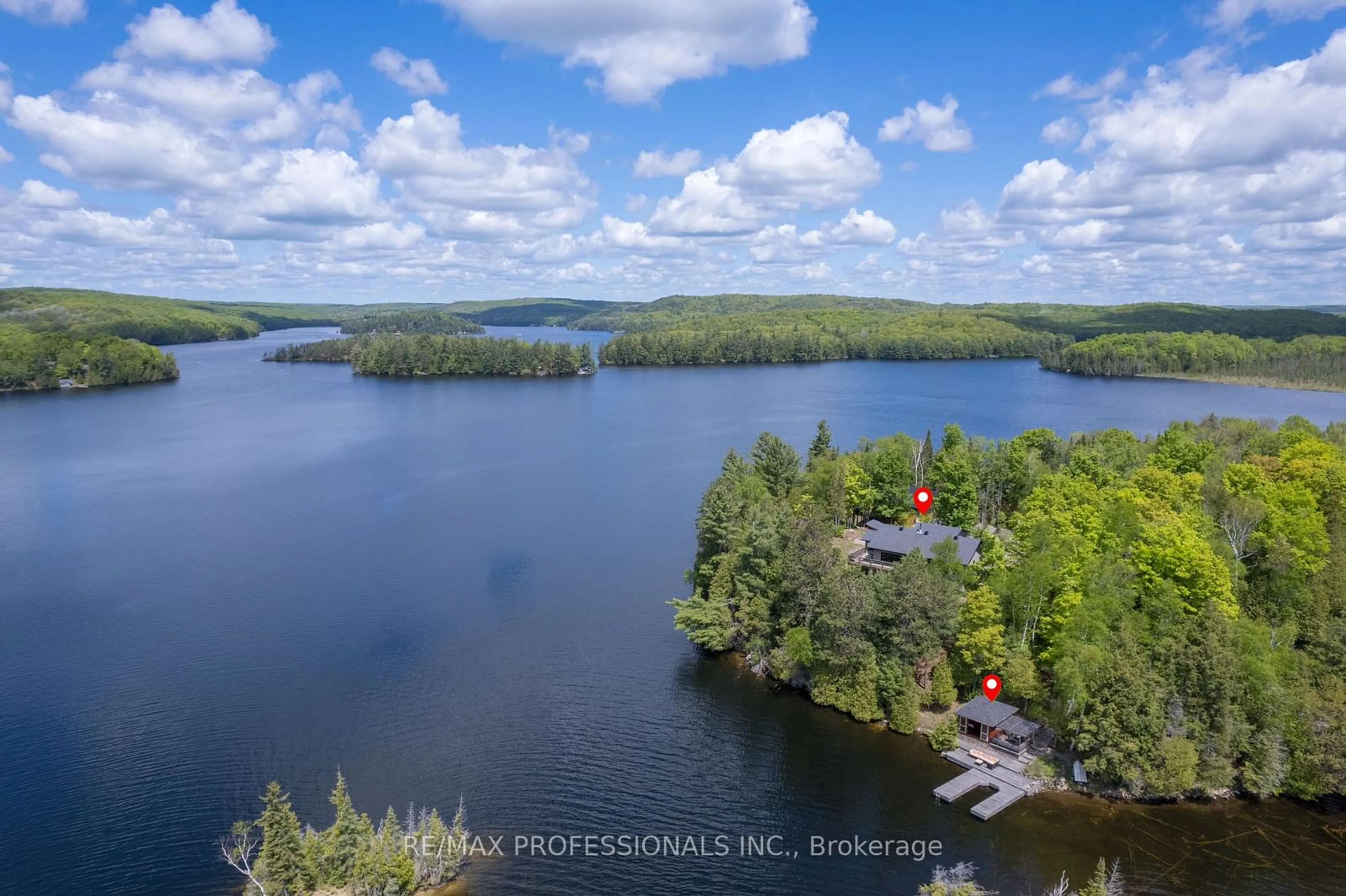 A pic from exterior of the house or condo, lake for 1433 Abrams Rd, Bancroft Ontario K0L 1C0