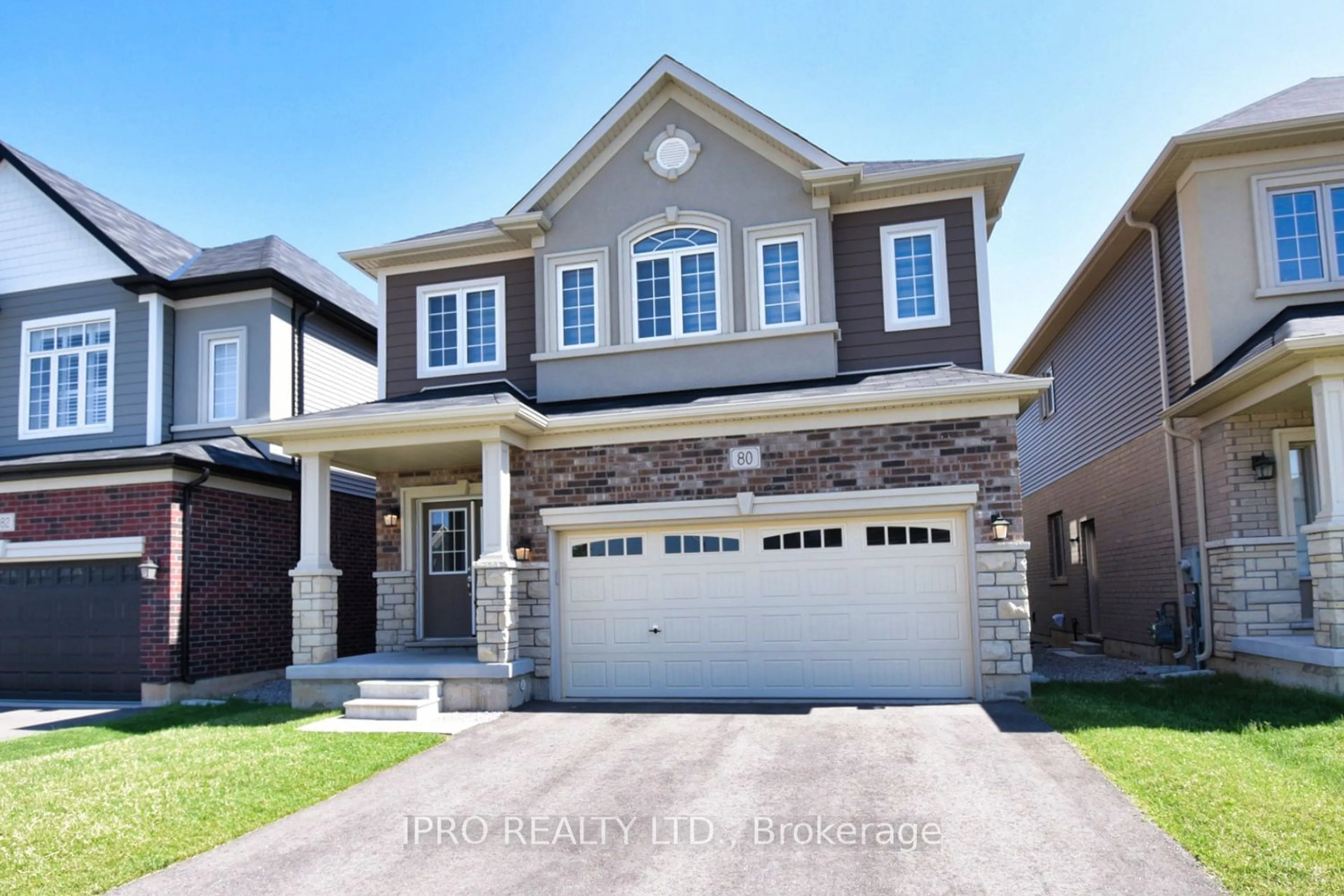 Home with brick exterior material for 80 Scenic Ridge Gate, Brant Ontario N3L 0K2