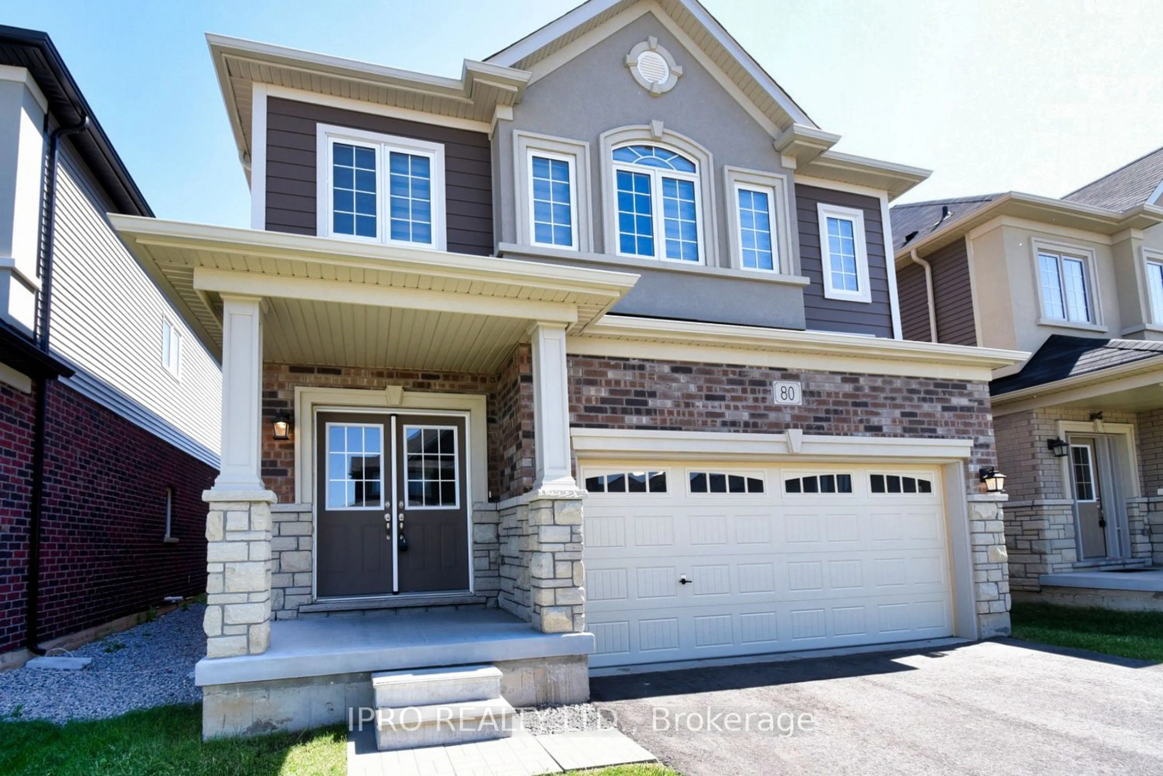 Home with brick exterior material for 80 Scenic Ridge Gate, Brant Ontario N3L 0K2