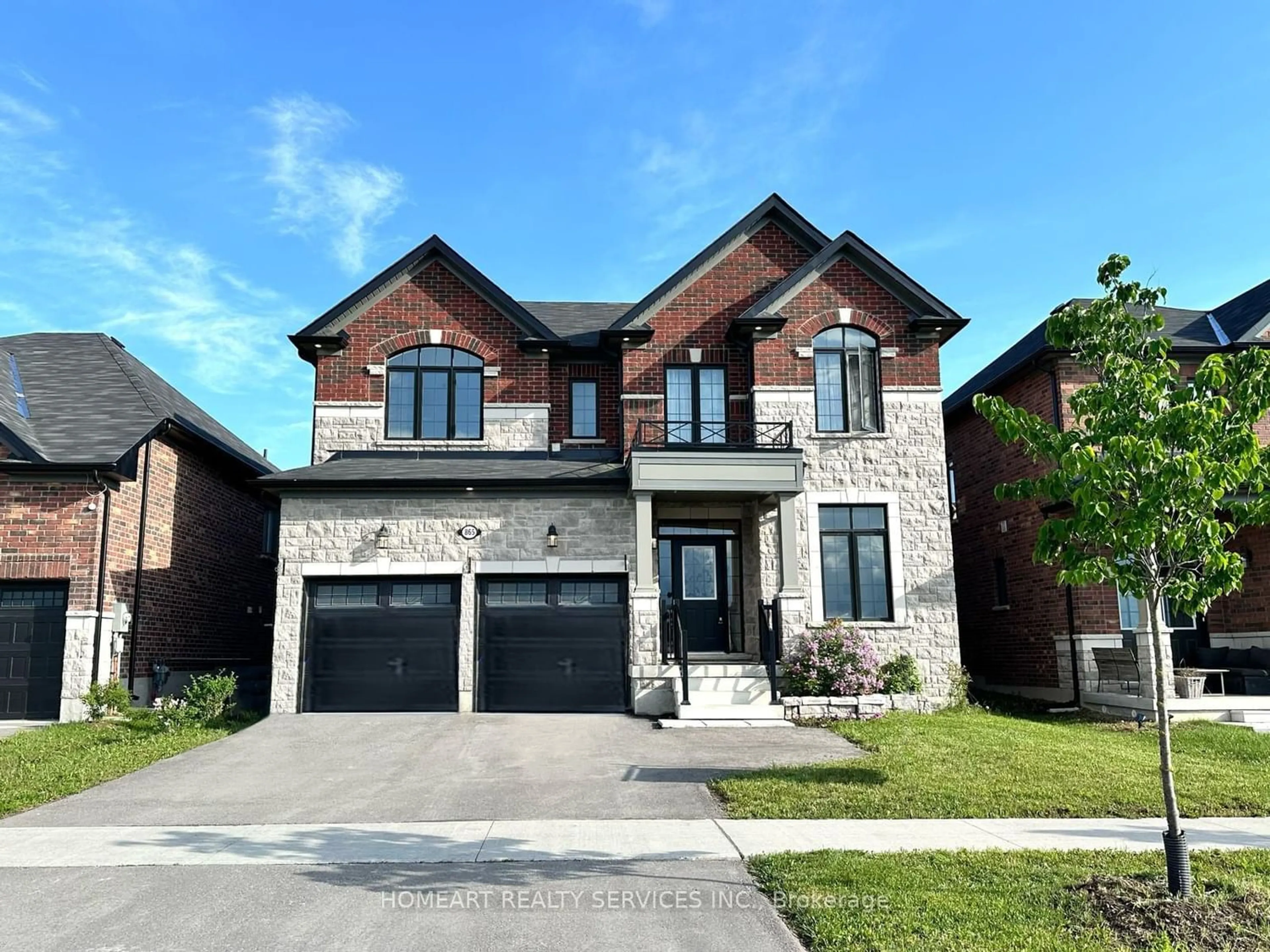 Home with brick exterior material for 865 Fallis Line, Cavan Monaghan Ontario L0A 1G0