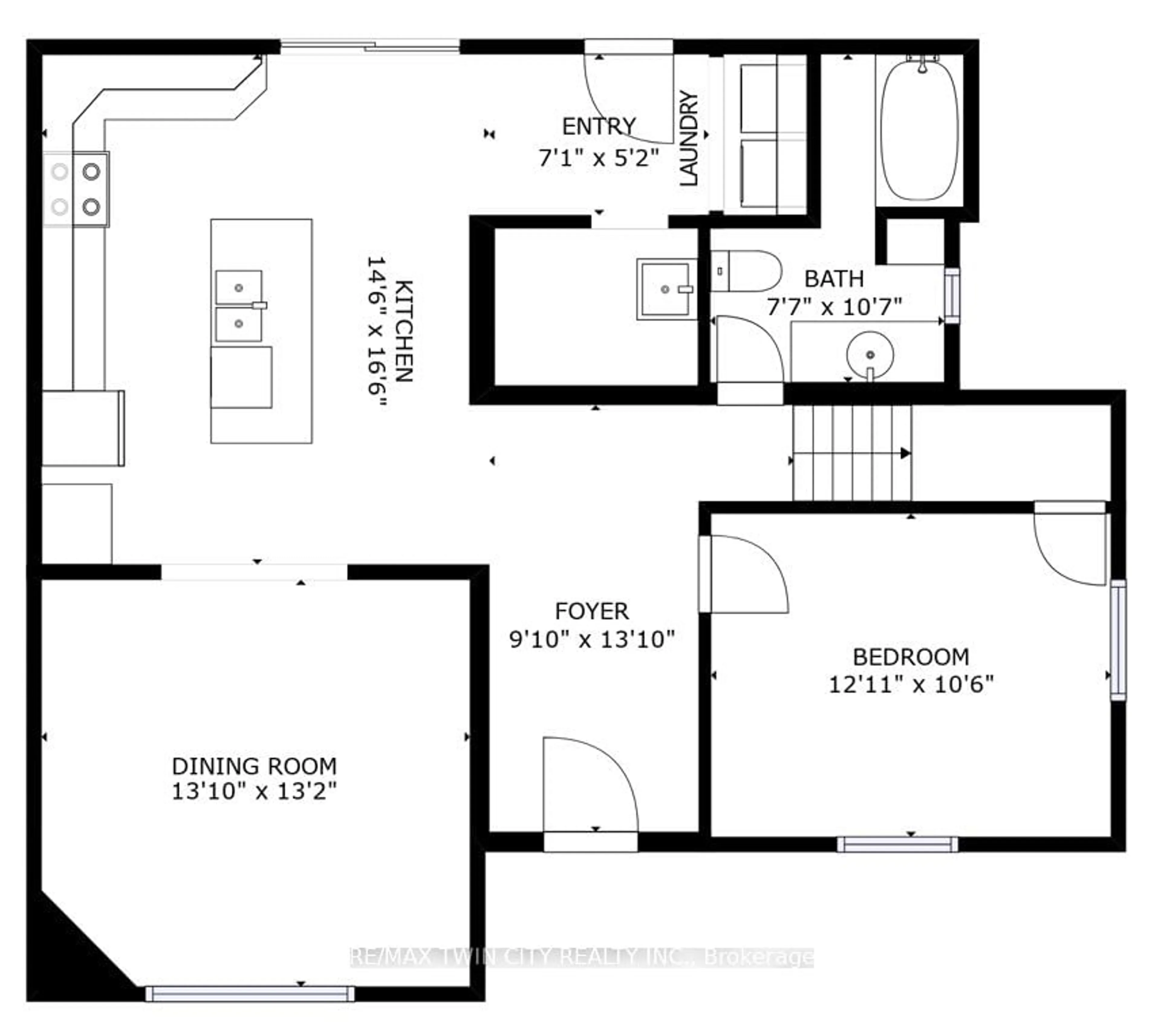 Floor plan for 310 Emily St, Chatham-Kent Ontario N8A 4K3