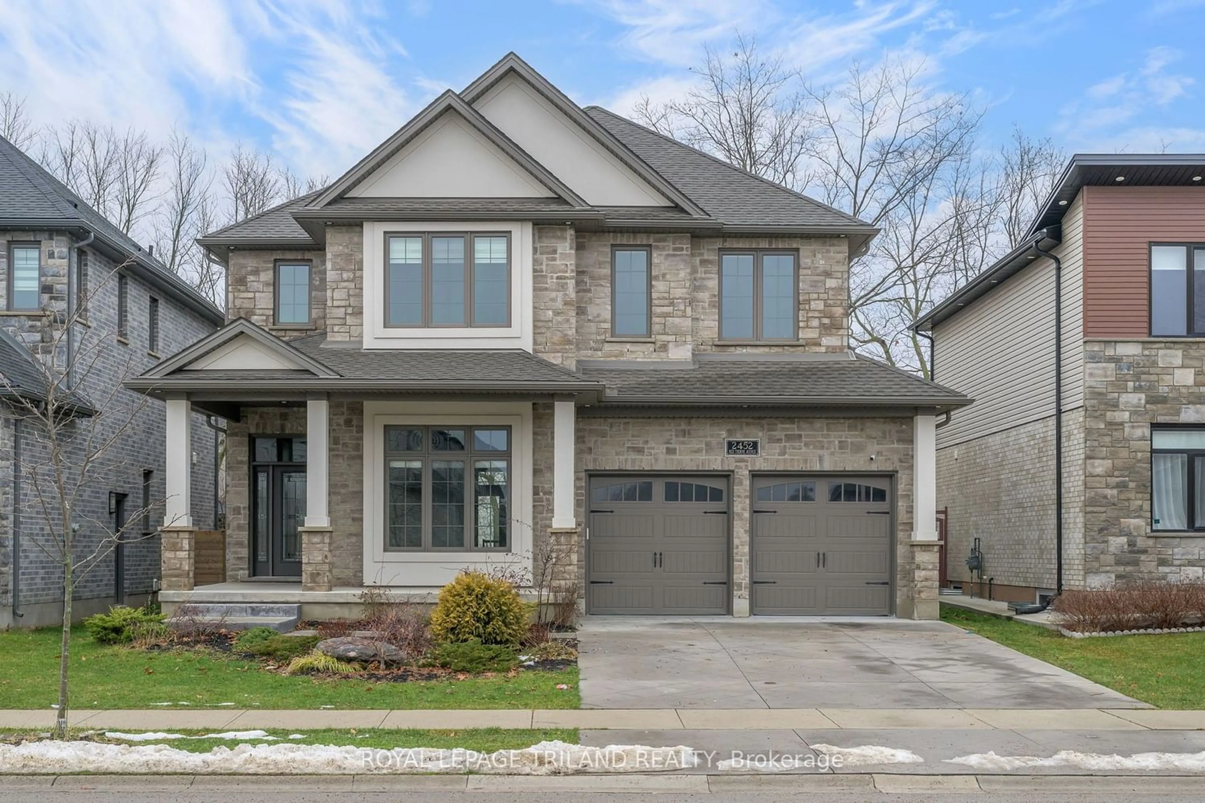 Home with brick exterior material for 2452 Red Thorne Ave, London Ontario N6P 0E7