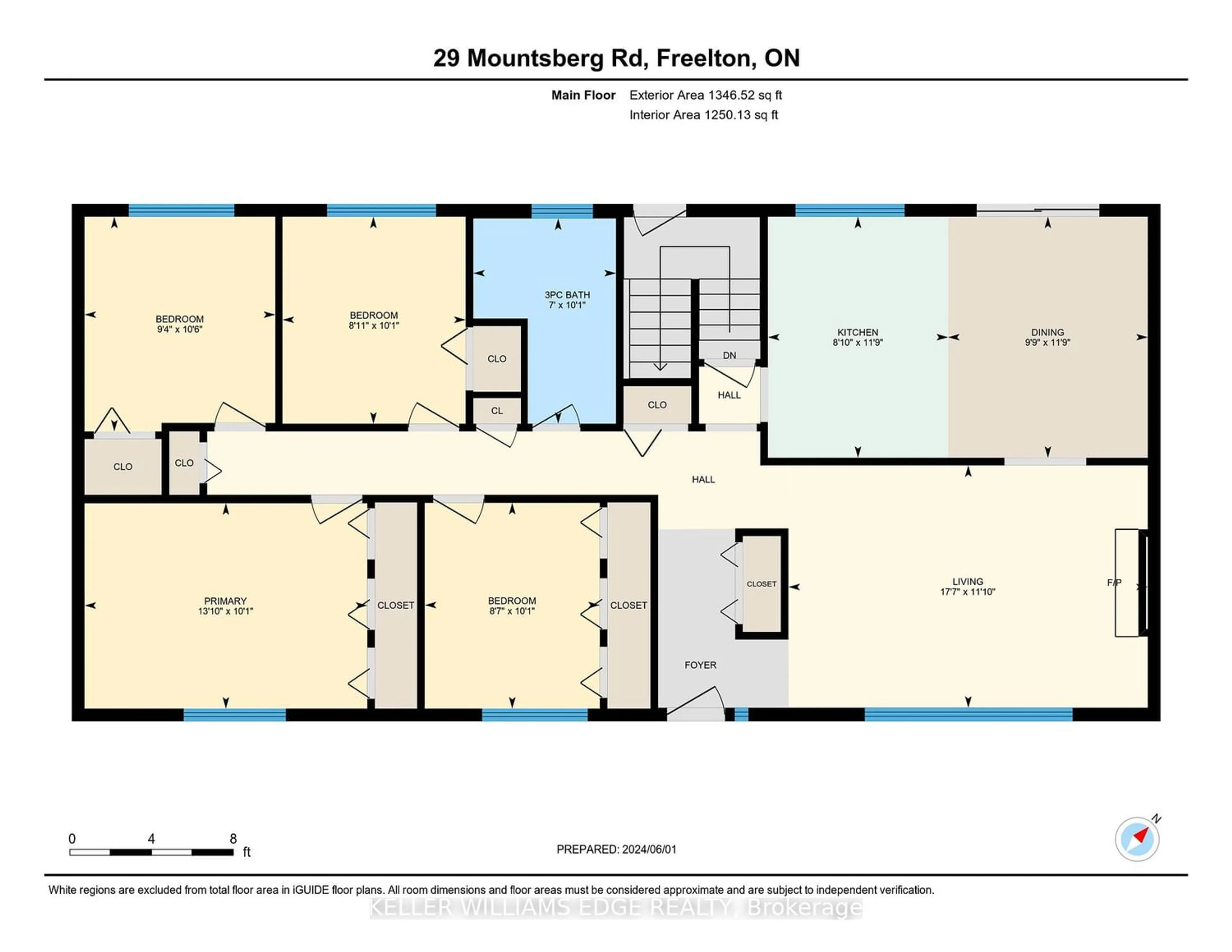Floor plan for 29 Mountsberg Rd, Hamilton Ontario L0P 1B0