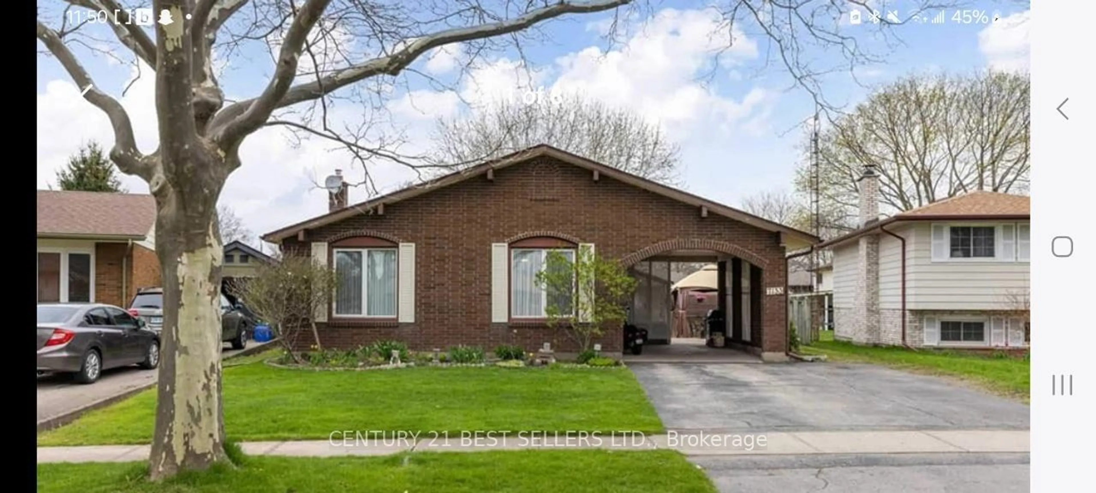 Home with brick exterior material for 7133 Maywood St, Niagara Falls Ontario L2E 5P6