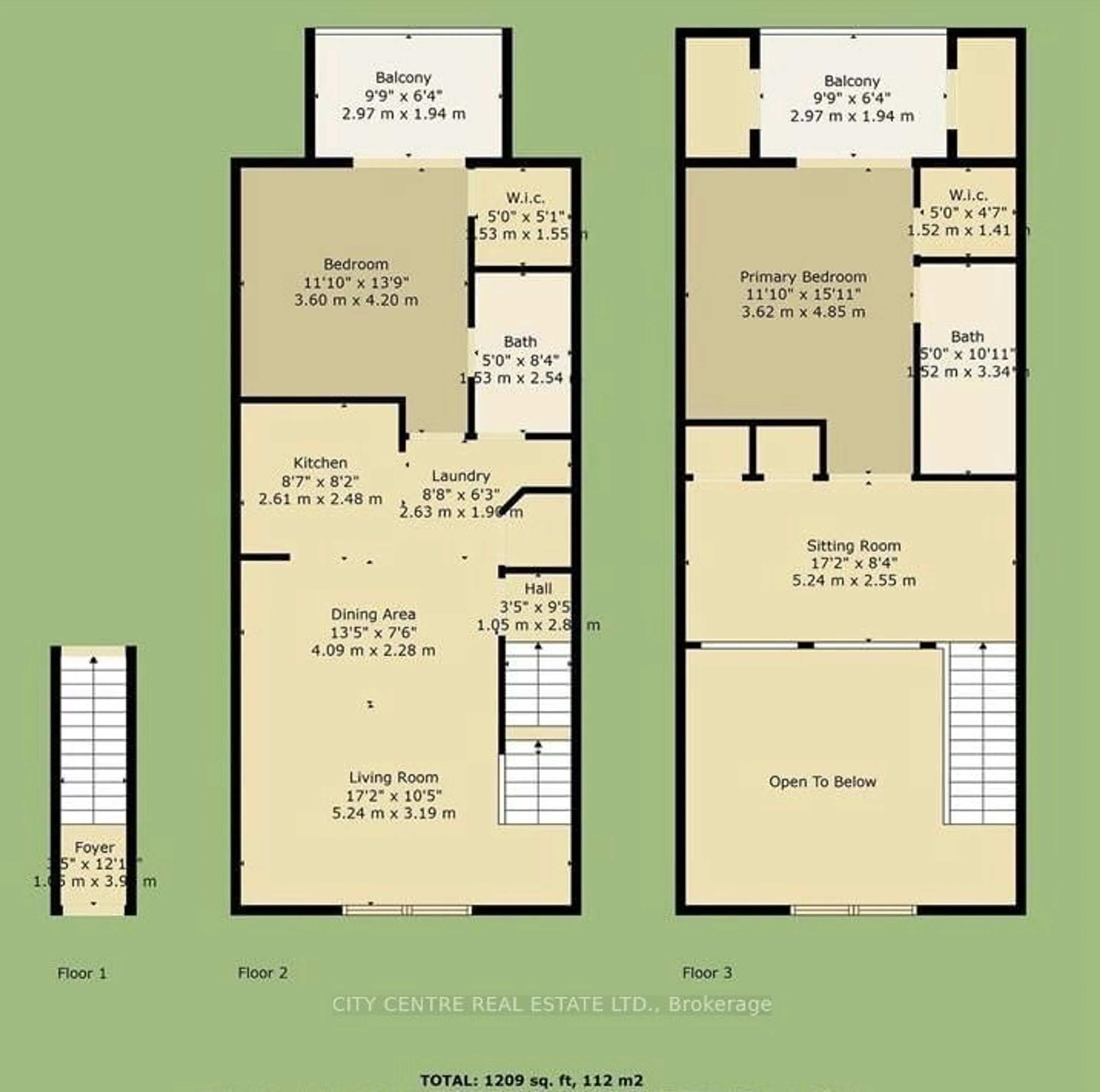 Floor plan for 182 D'arcy St #A203, Cobourg Ontario K9A 5H8