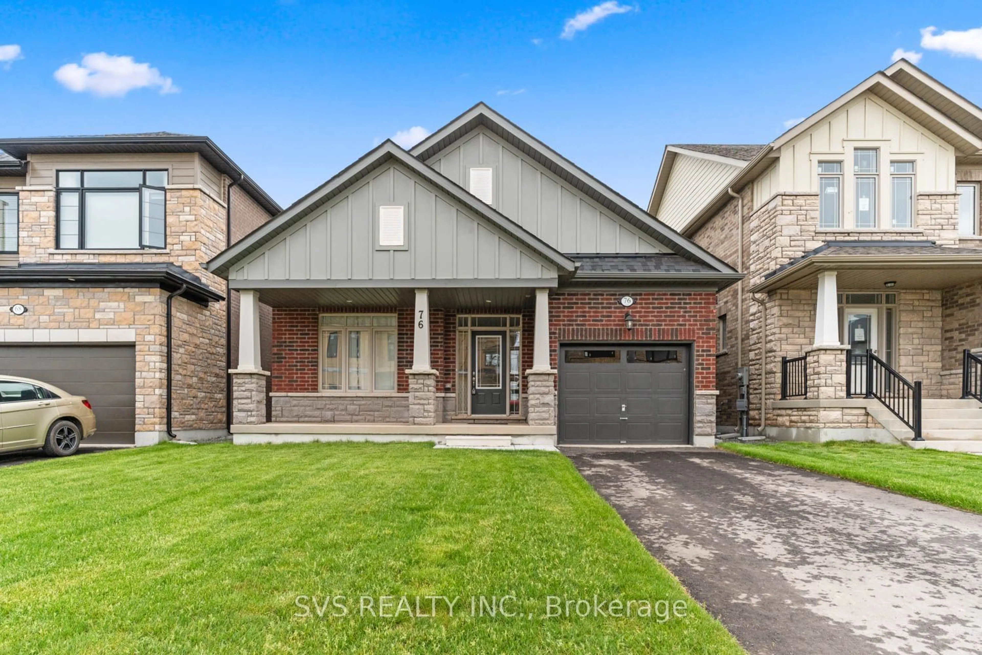 Home with brick exterior material for 76 Midland Pl, Welland Ontario L3B 6H9
