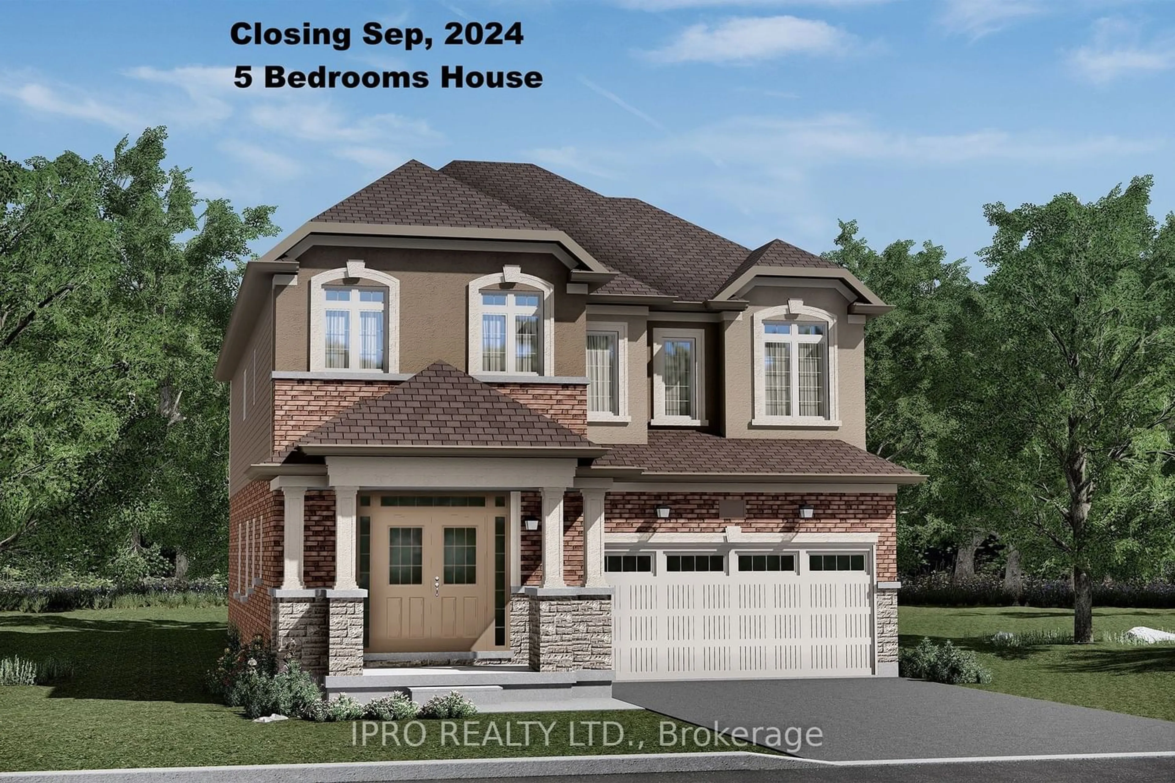 Home with brick exterior material for LOT 120 Waldron St #PHASE 3, Brantford Ontario N3V 0B8