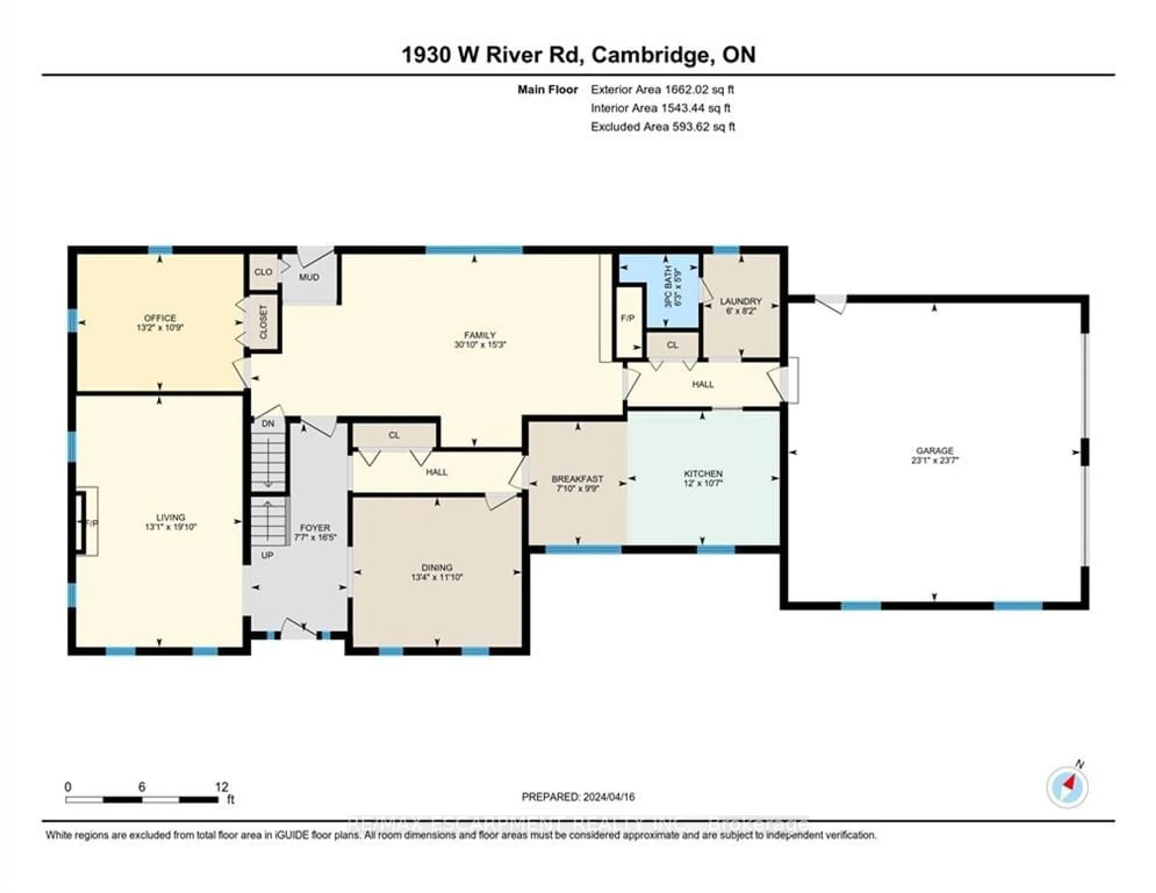 Floor plan for 1930 West River Rd, North Dumfries Ontario N0B 1W0