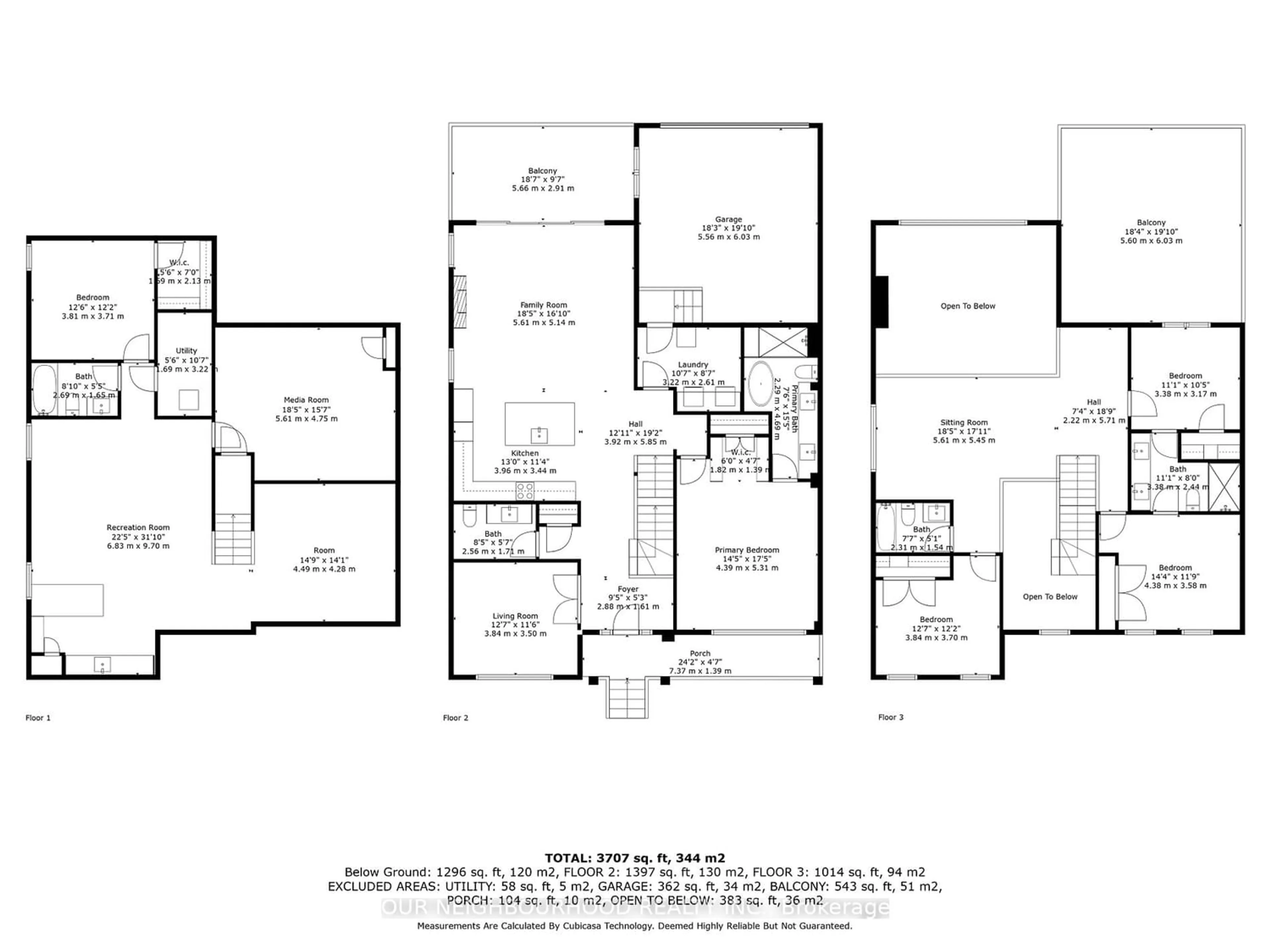 Floor plan for 327 Ridout St, Port Hope Ontario L1A 3L6