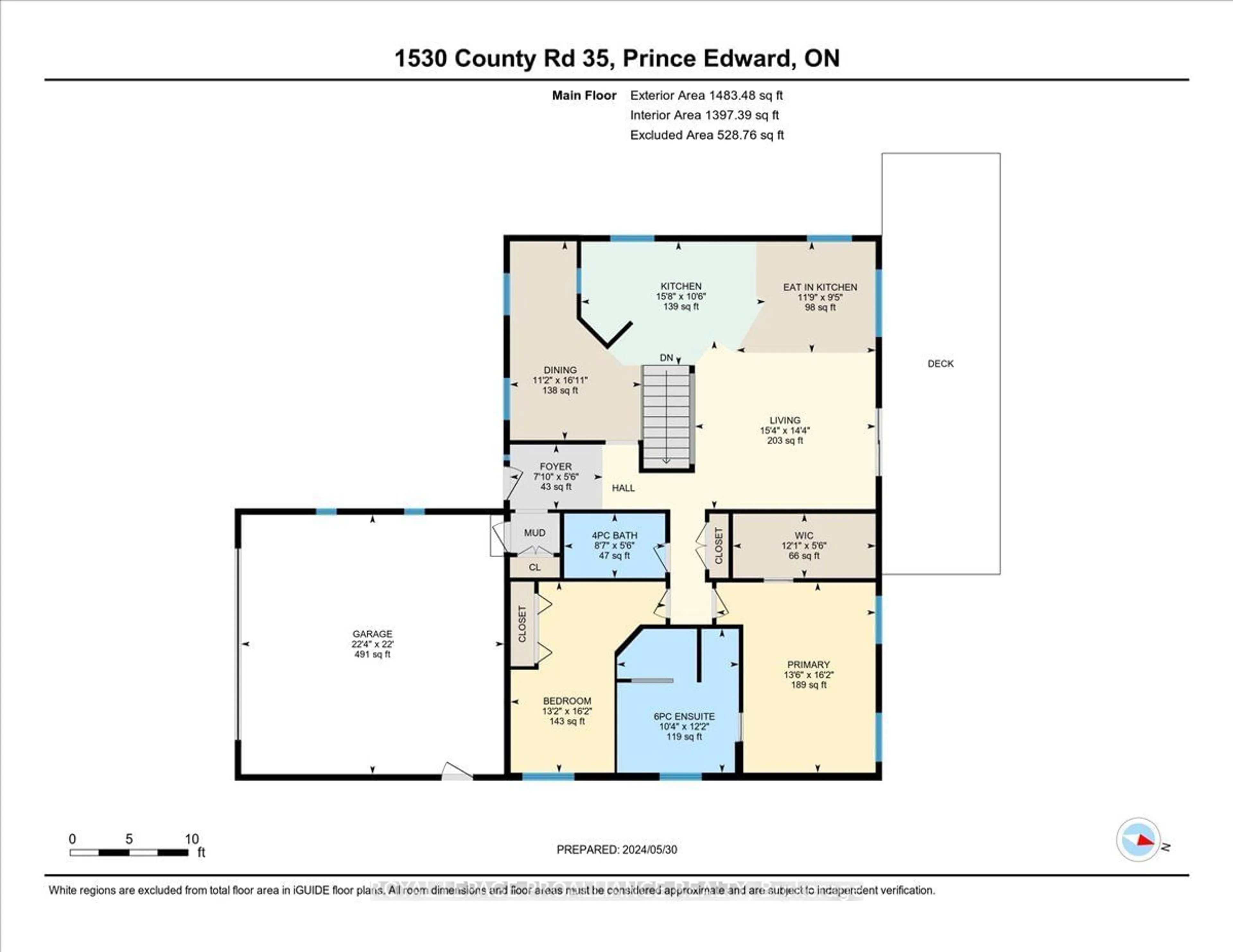 Floor plan for 1530 County Rd 35, Prince Edward County Ontario K0K 2T0