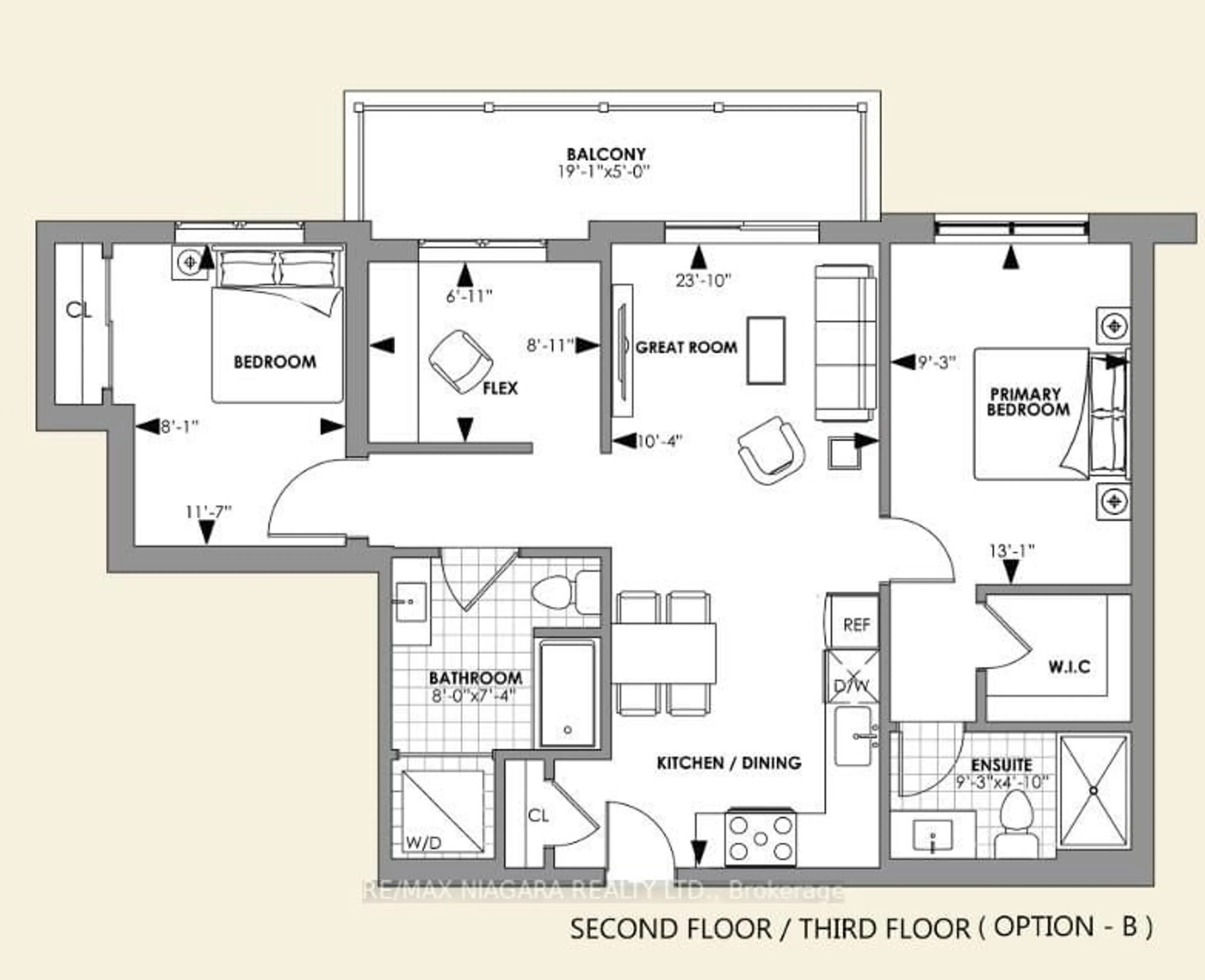 Floor plan for 1024 Vansickle Rd #301A, St. Catharines Ontario L2S 2X3