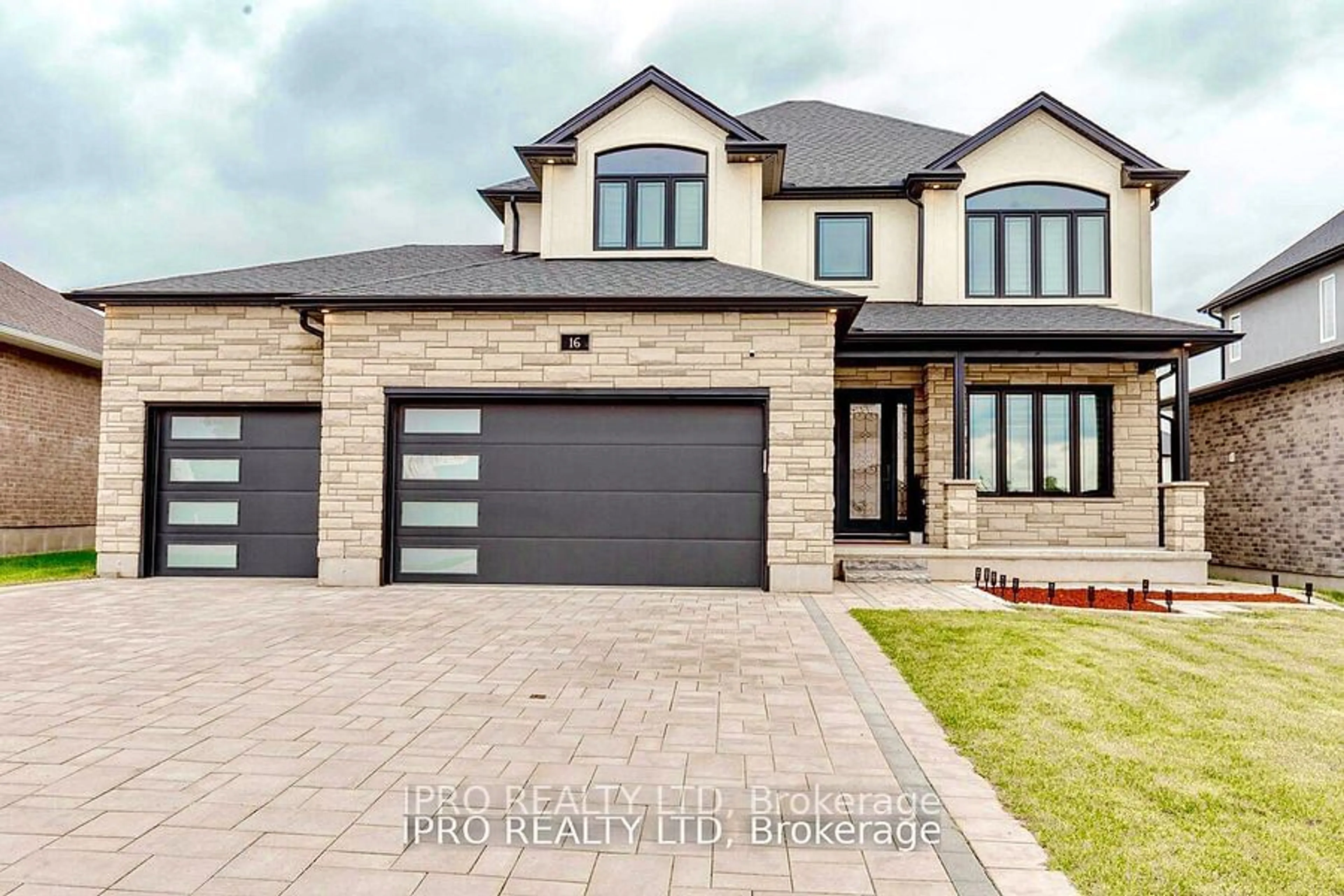 Home with brick exterior material for 16 Hazelwood Pass,, Thames Centre Ontario N0L 1G2