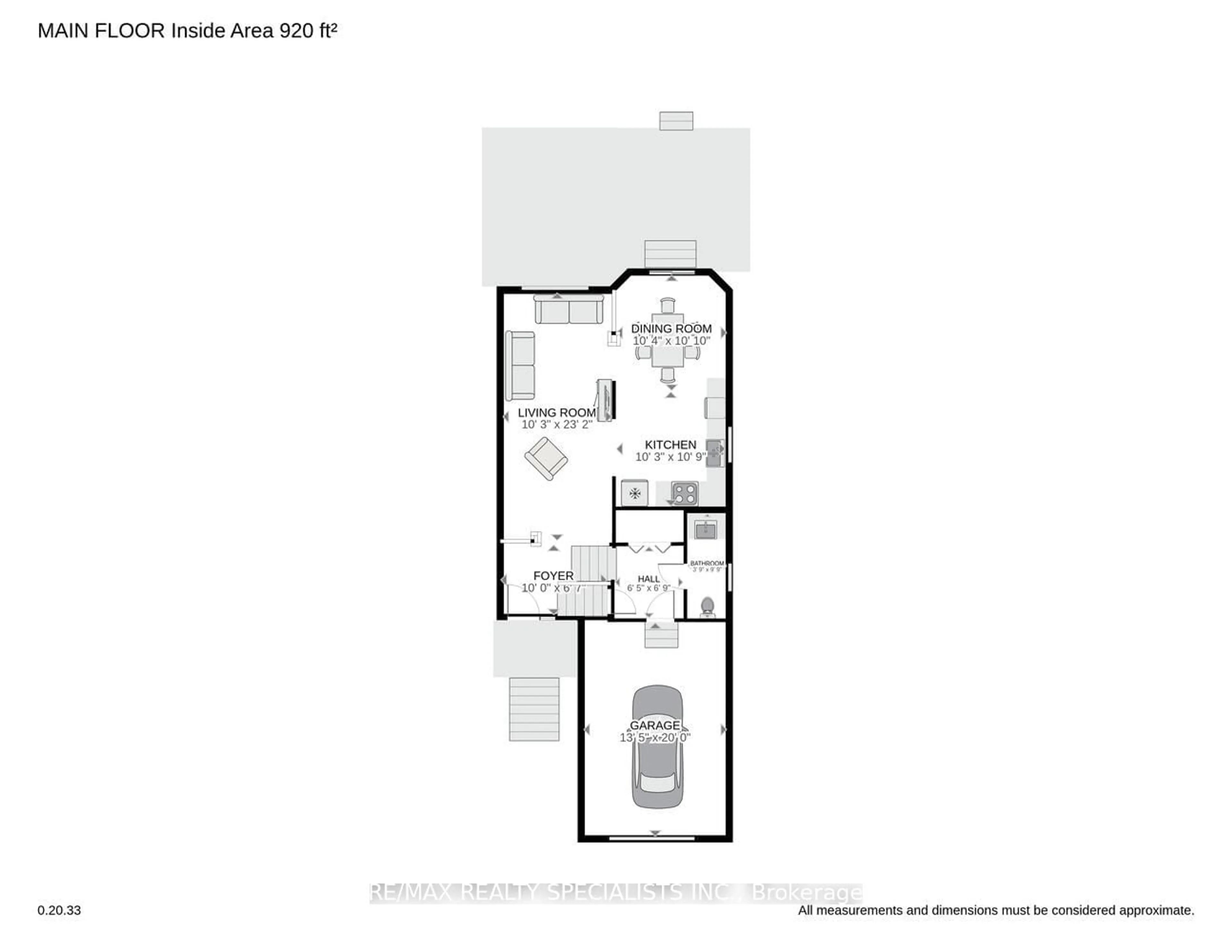 Floor plan for 510 Chesapeake Cres, Waterloo Ontario N2K 4A3