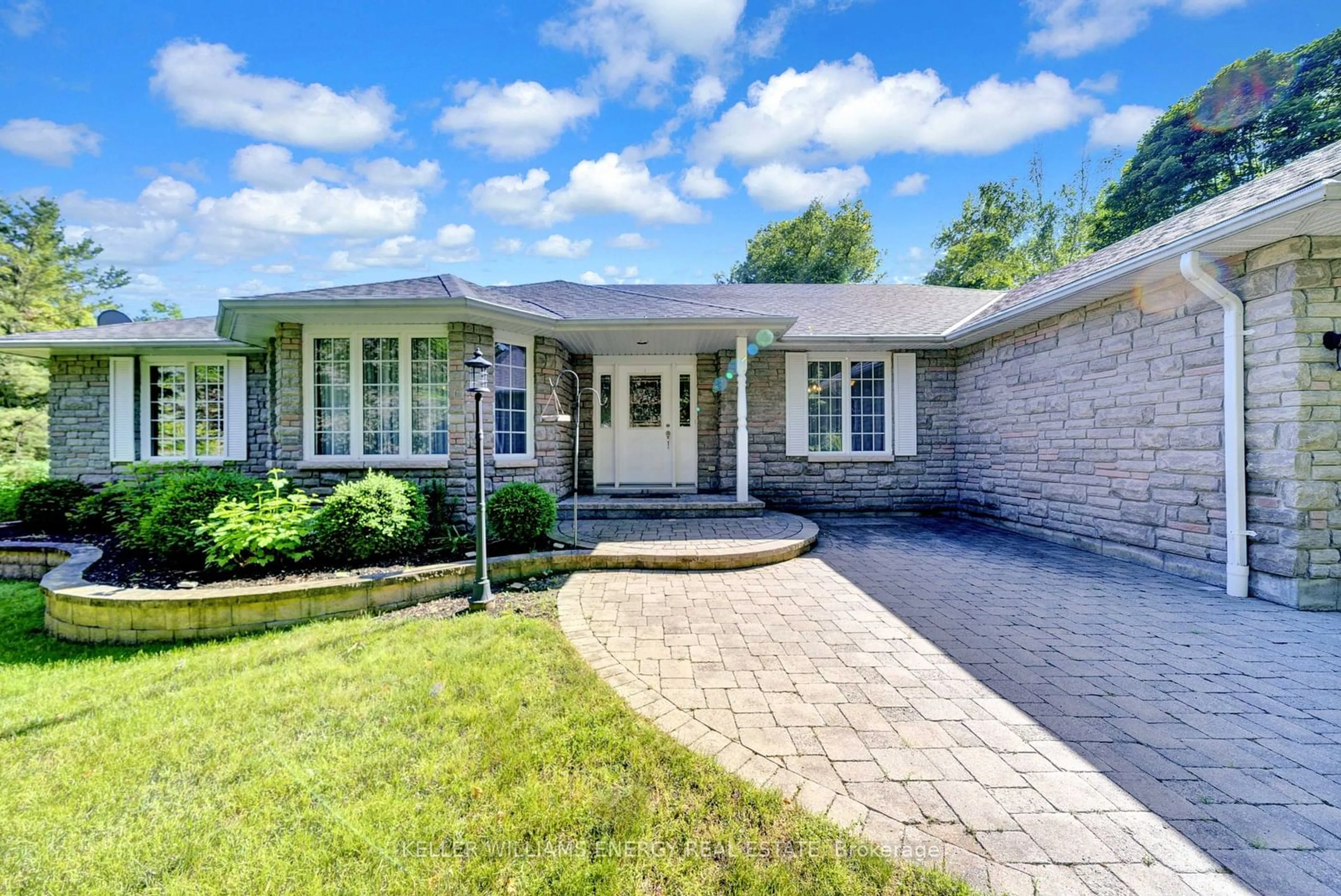 Home with brick exterior material for 199 Whispering Woods Dr, Quinte West Ontario K8V 5P7