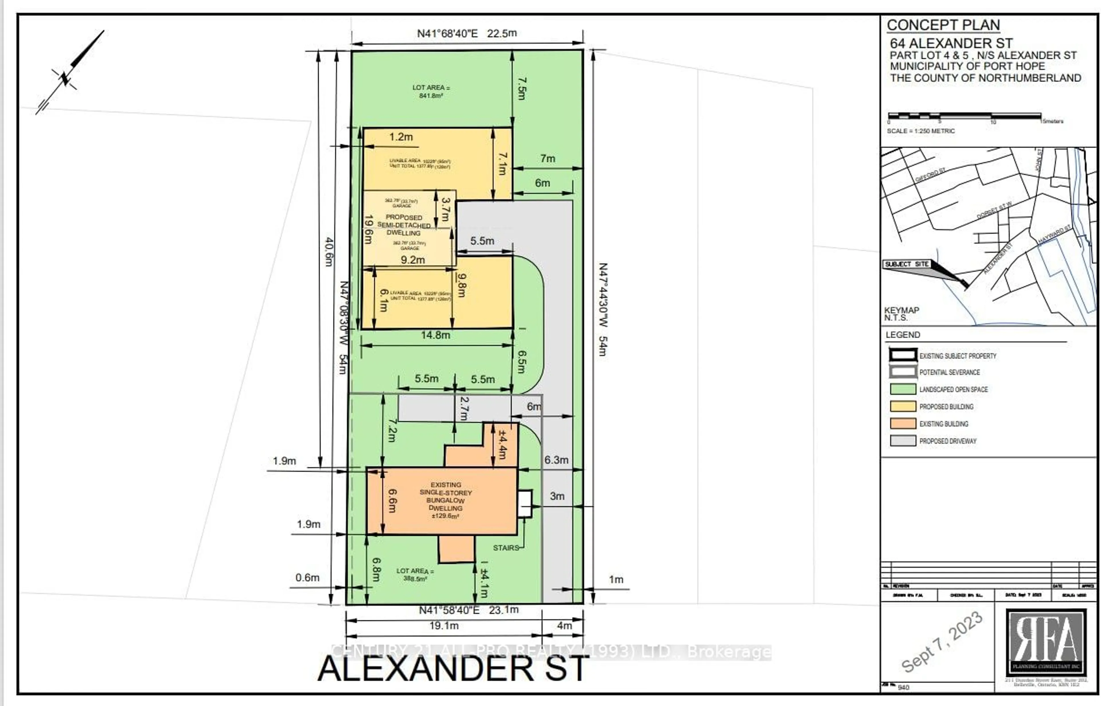 Floor plan for 64 Alexander St, Port Hope Ontario L1A 1B3