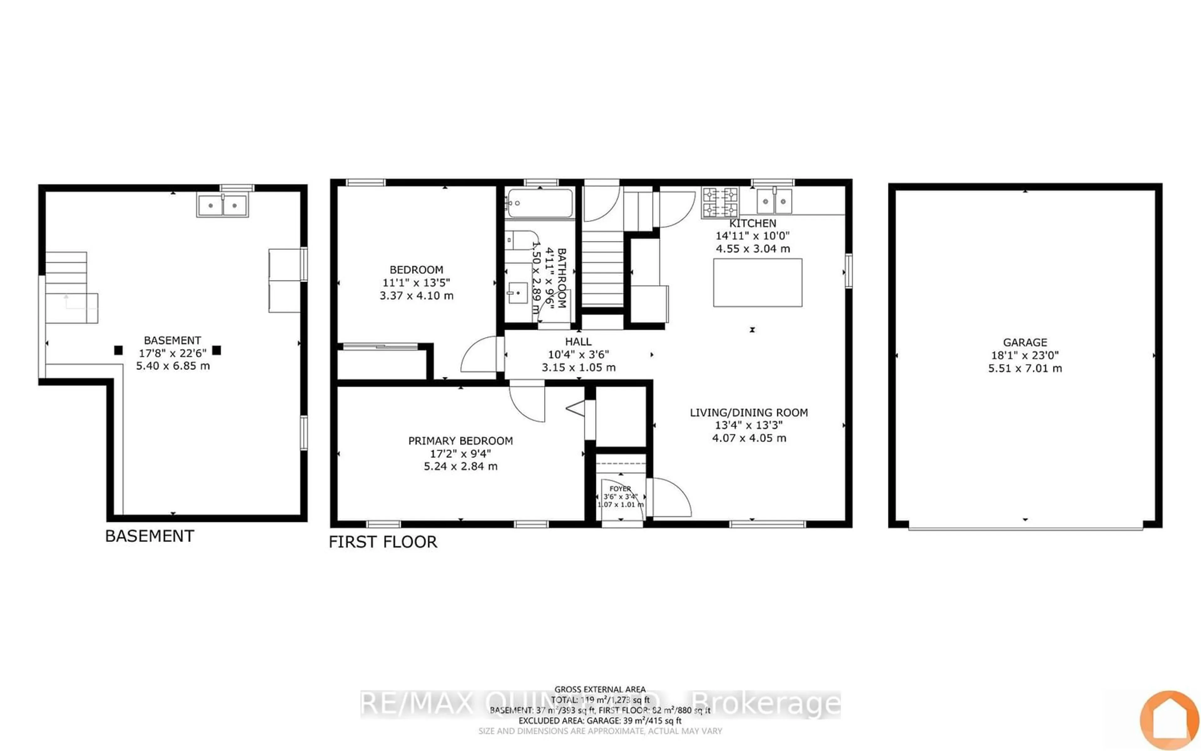 Floor plan for 536 Sidney St St, Belleville Ontario K8P 4A2