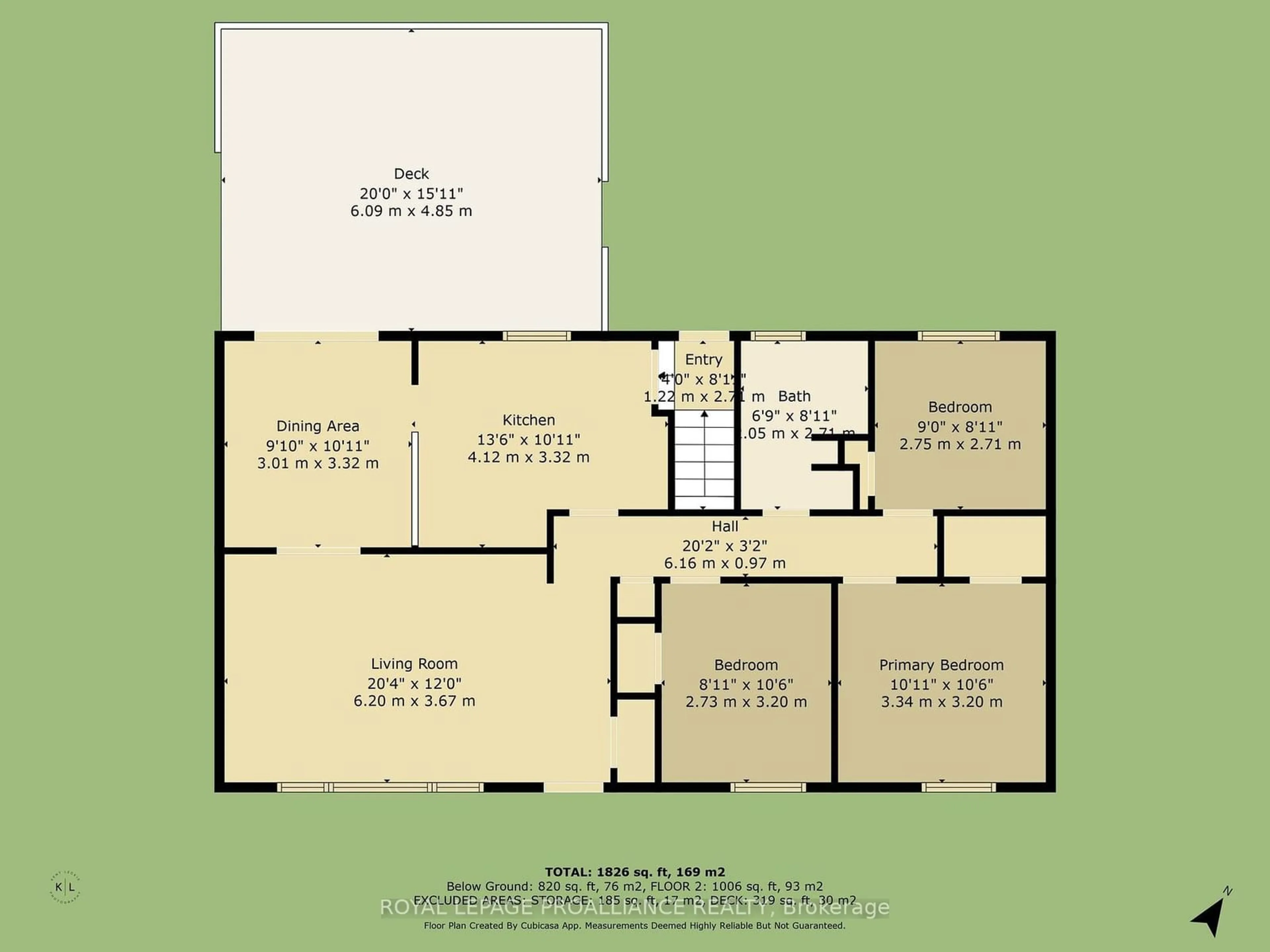 Floor plan for 7 Maplewood Blvd, Cobourg Ontario K9A 4J4