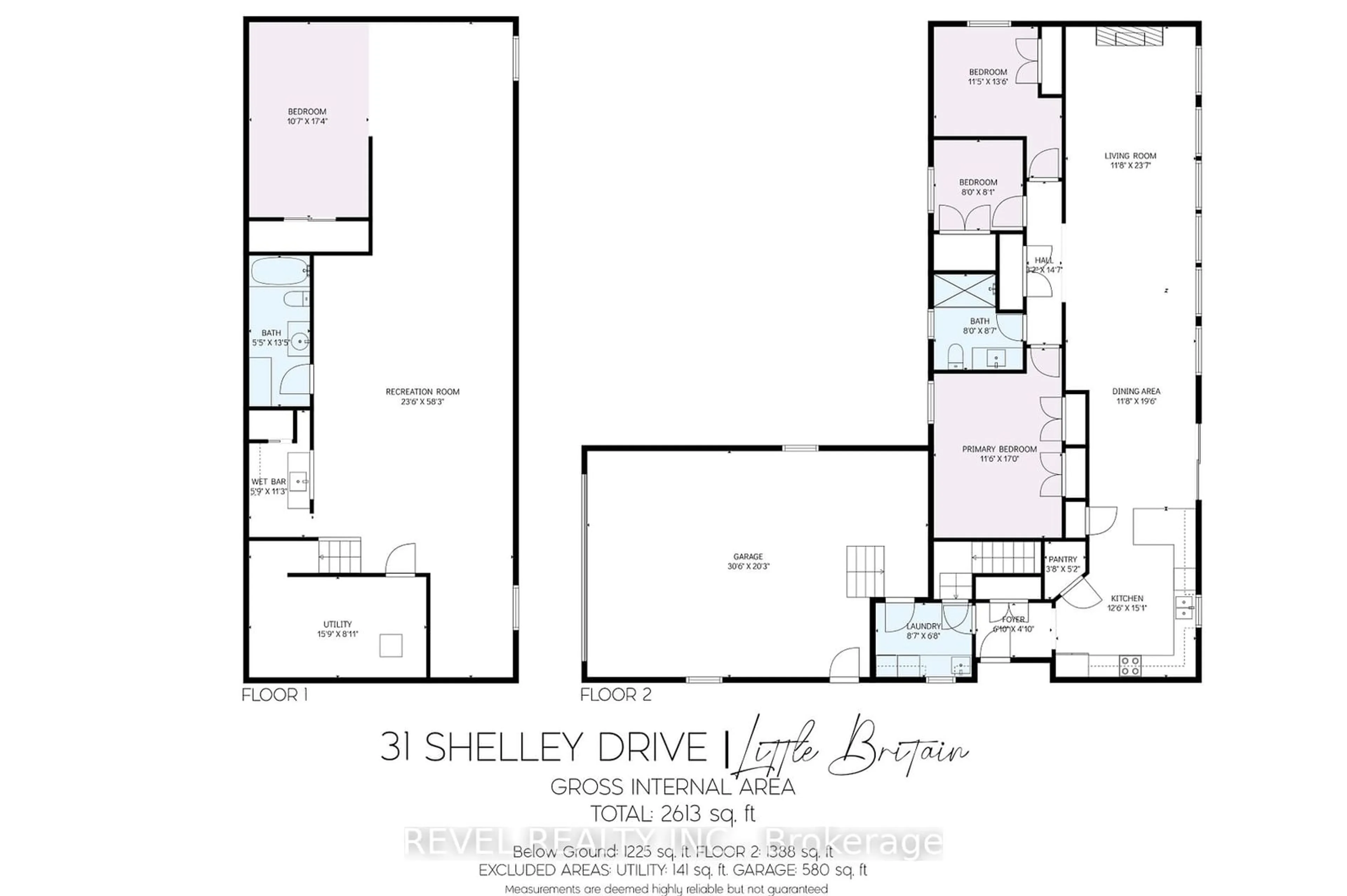 Floor plan for 31 Shelley Dr, Kawartha Lakes Ontario K0M 2C0