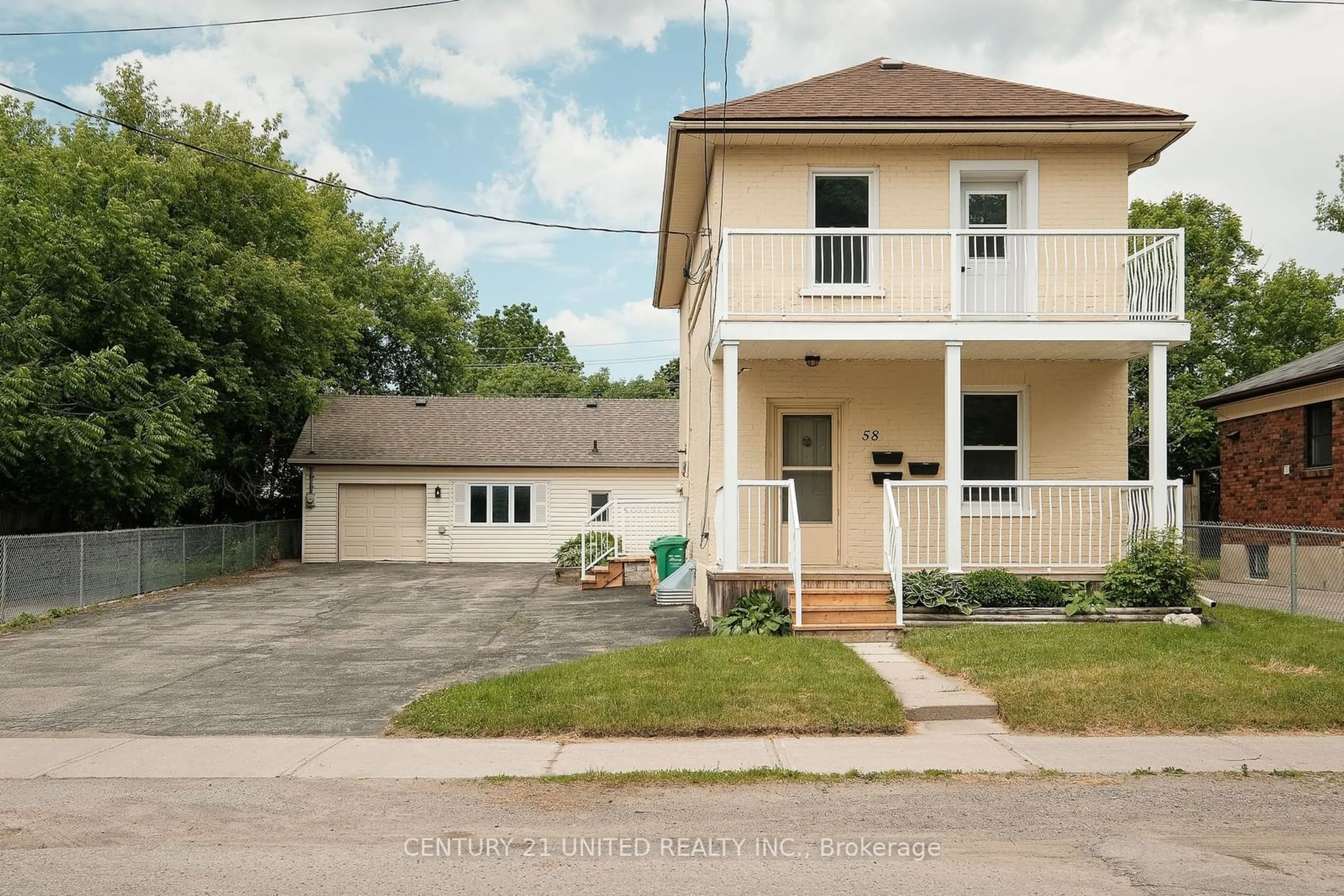 Frontside or backside of a home for 58 Victoria Ave, Peterborough Ontario K9H 4W1