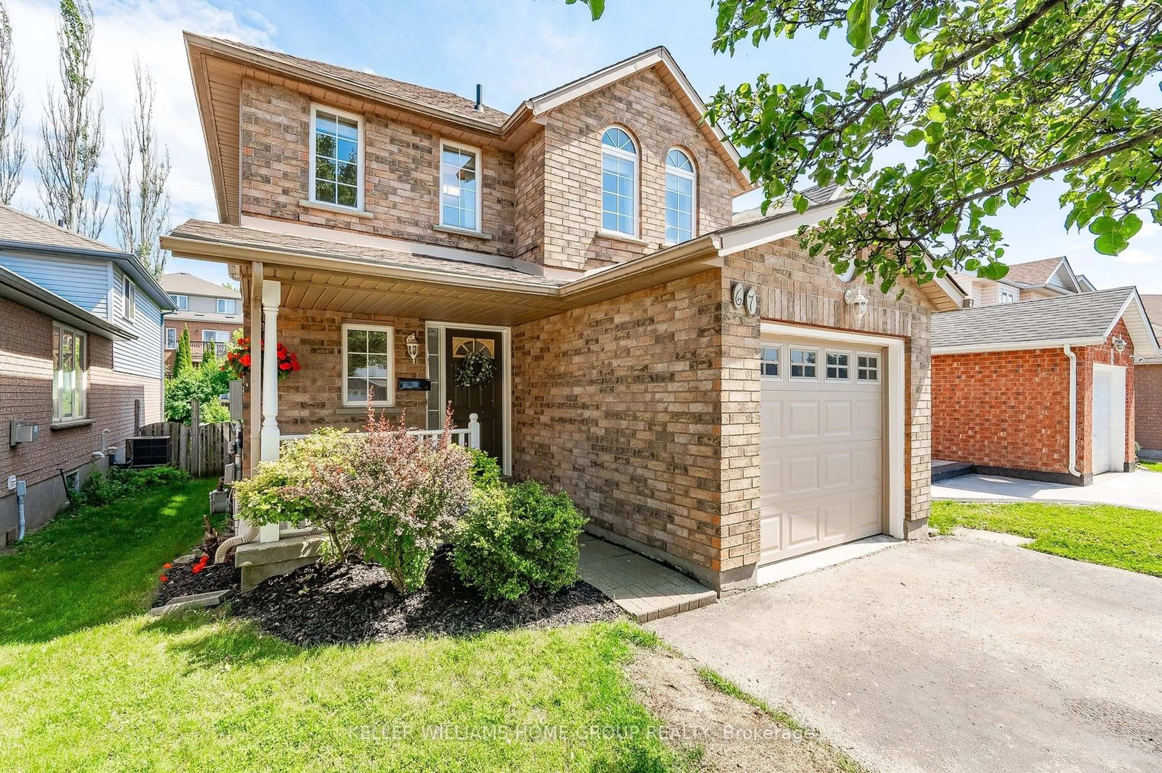 Home with brick exterior material for 67 Boulder Cres, Guelph Ontario N1G 5A2