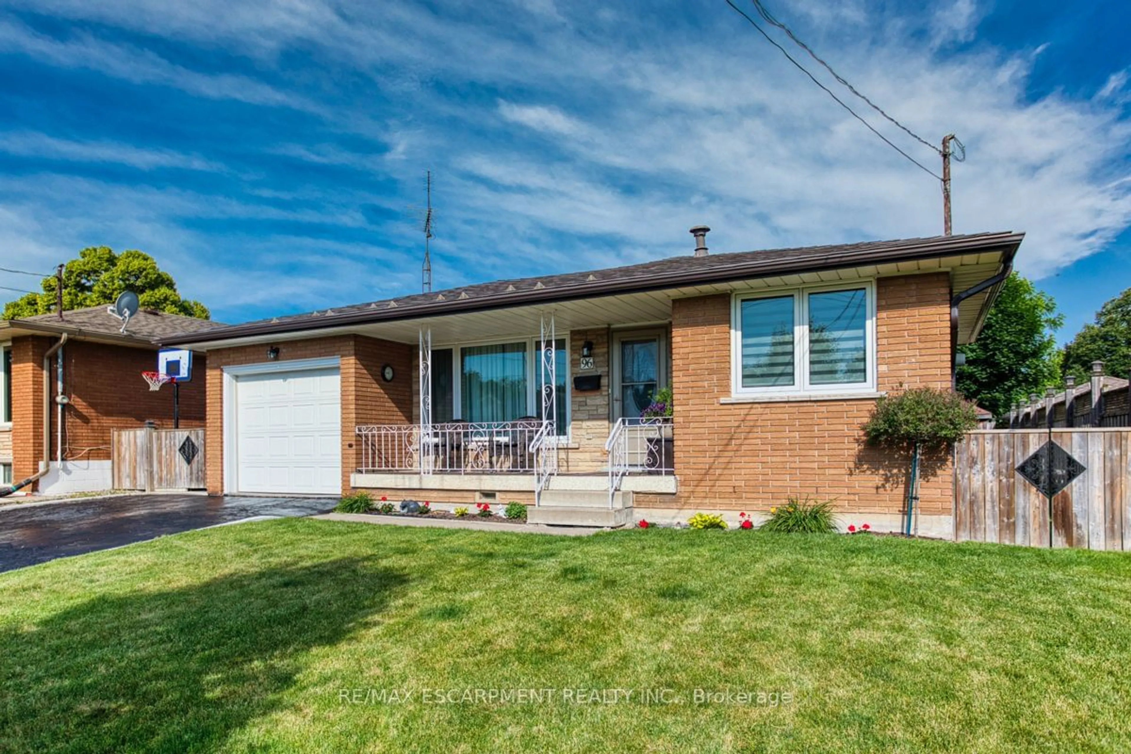 Home with brick exterior material for 96 Purdy Cres, Hamilton Ontario L9A 3B3
