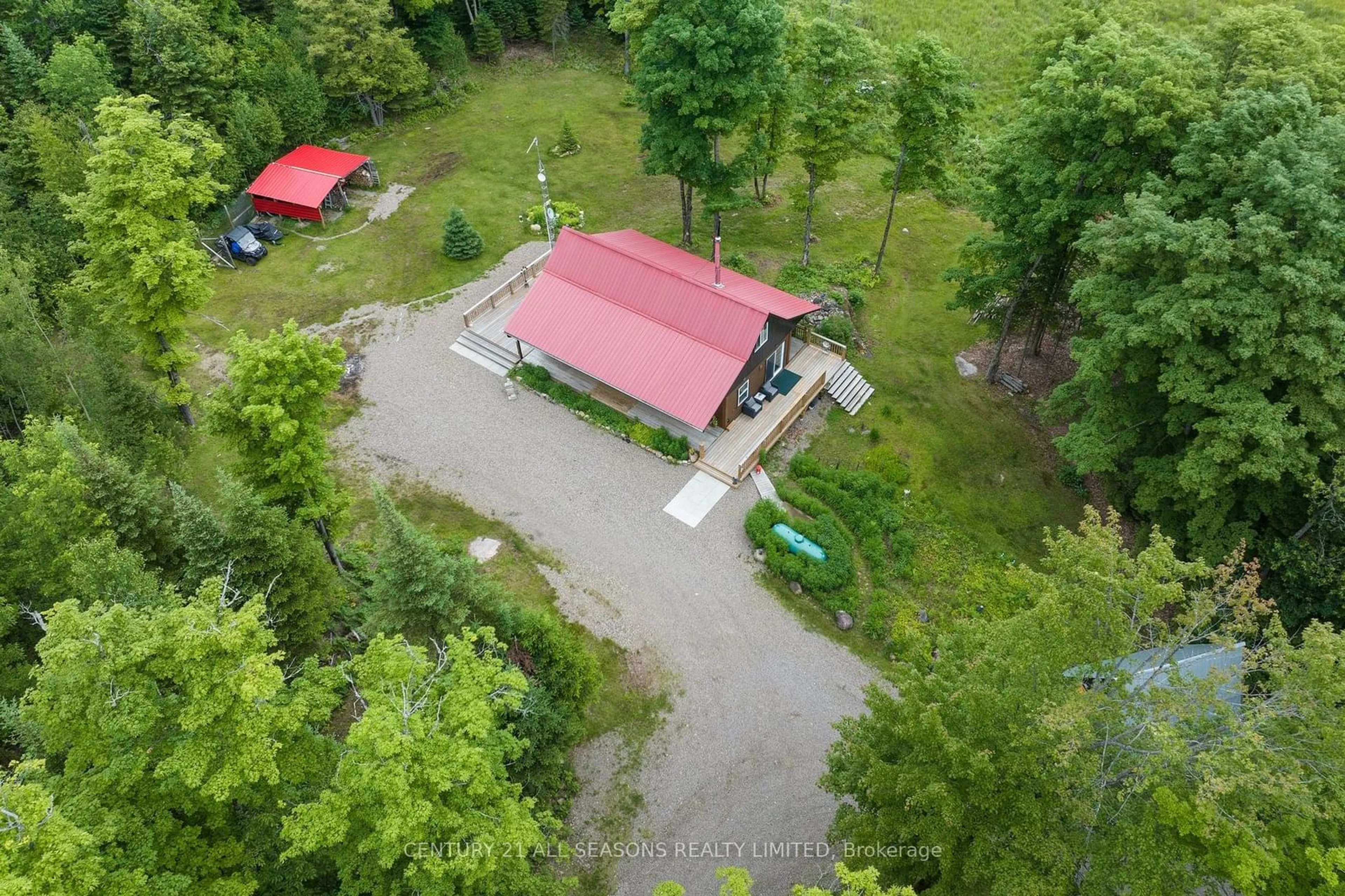 Outside view for 1001 Brethour Rd, Hastings Highlands Ontario K0L 1C0