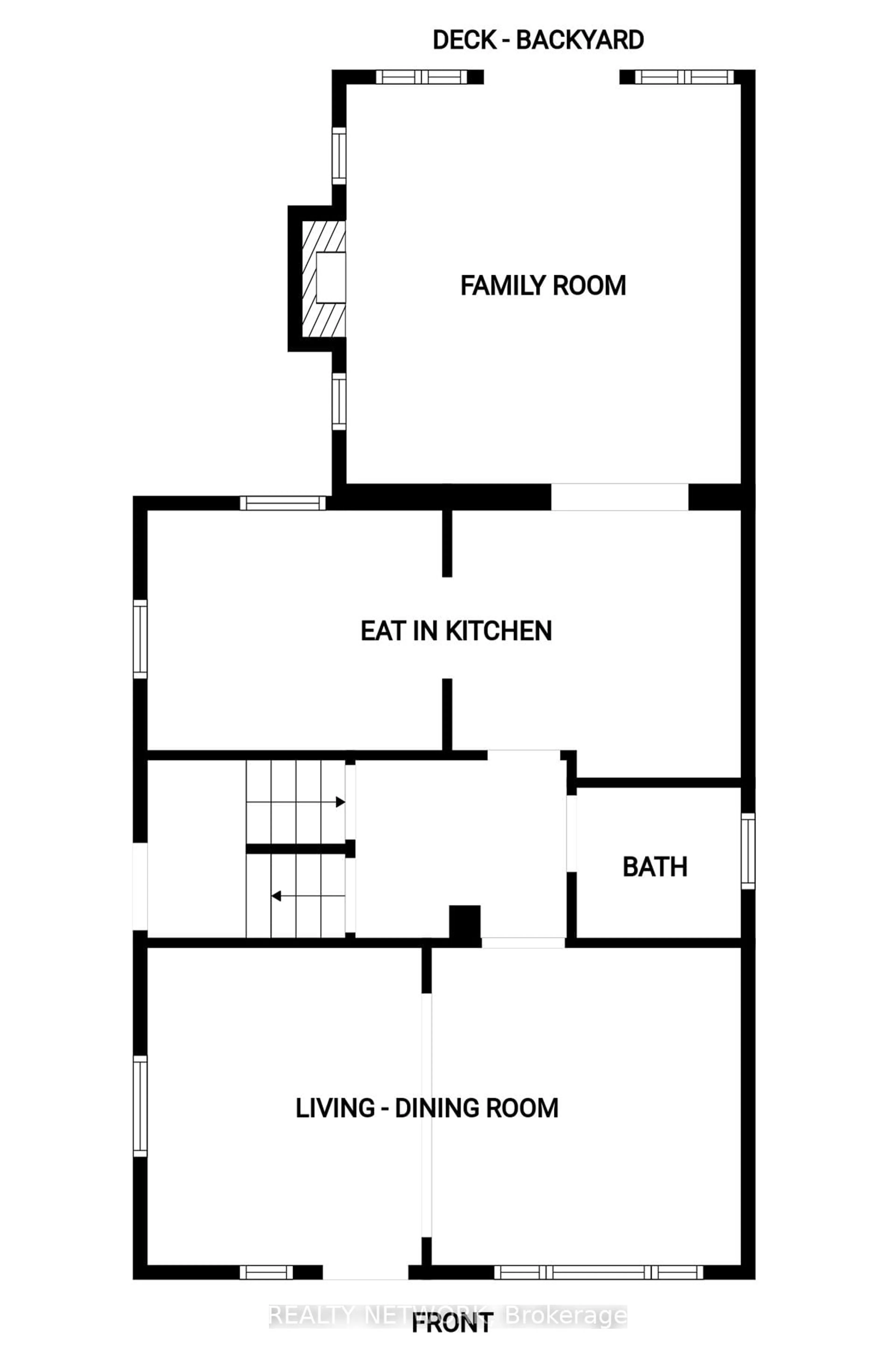 Floor plan for 31 Russell St, Hamilton Ontario L8V 1J4