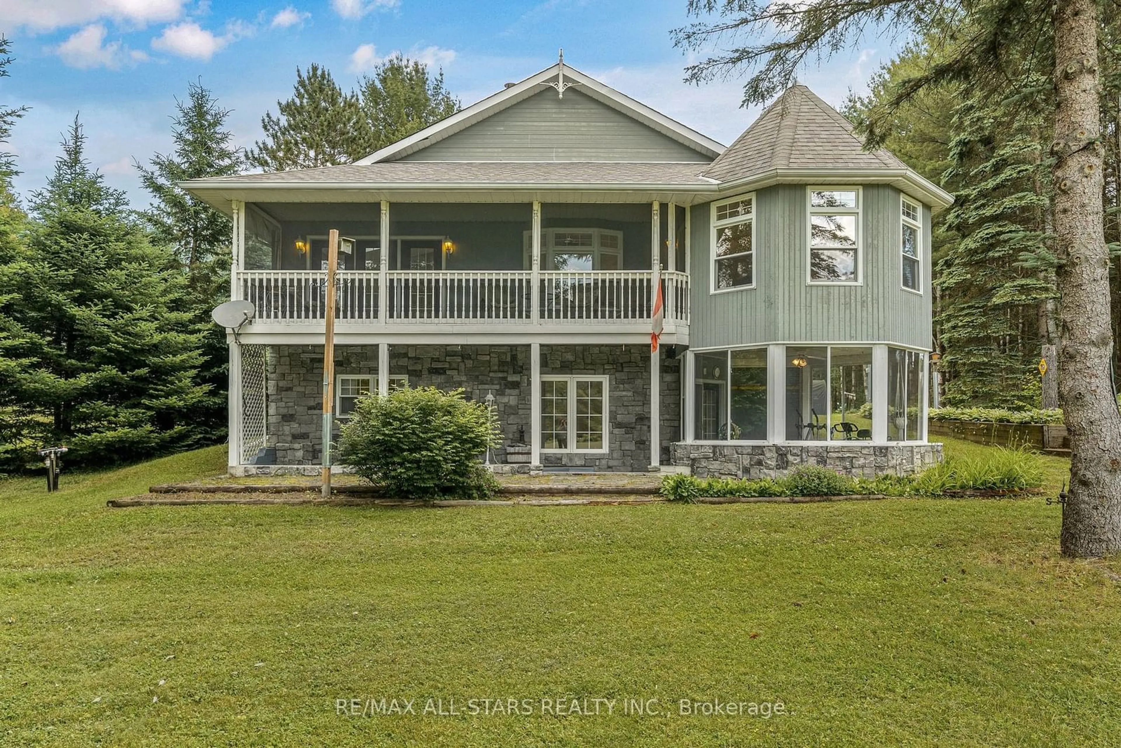 Frontside or backside of a home for 76 Black Bear Dr, Kawartha Lakes Ontario K0M 1N0