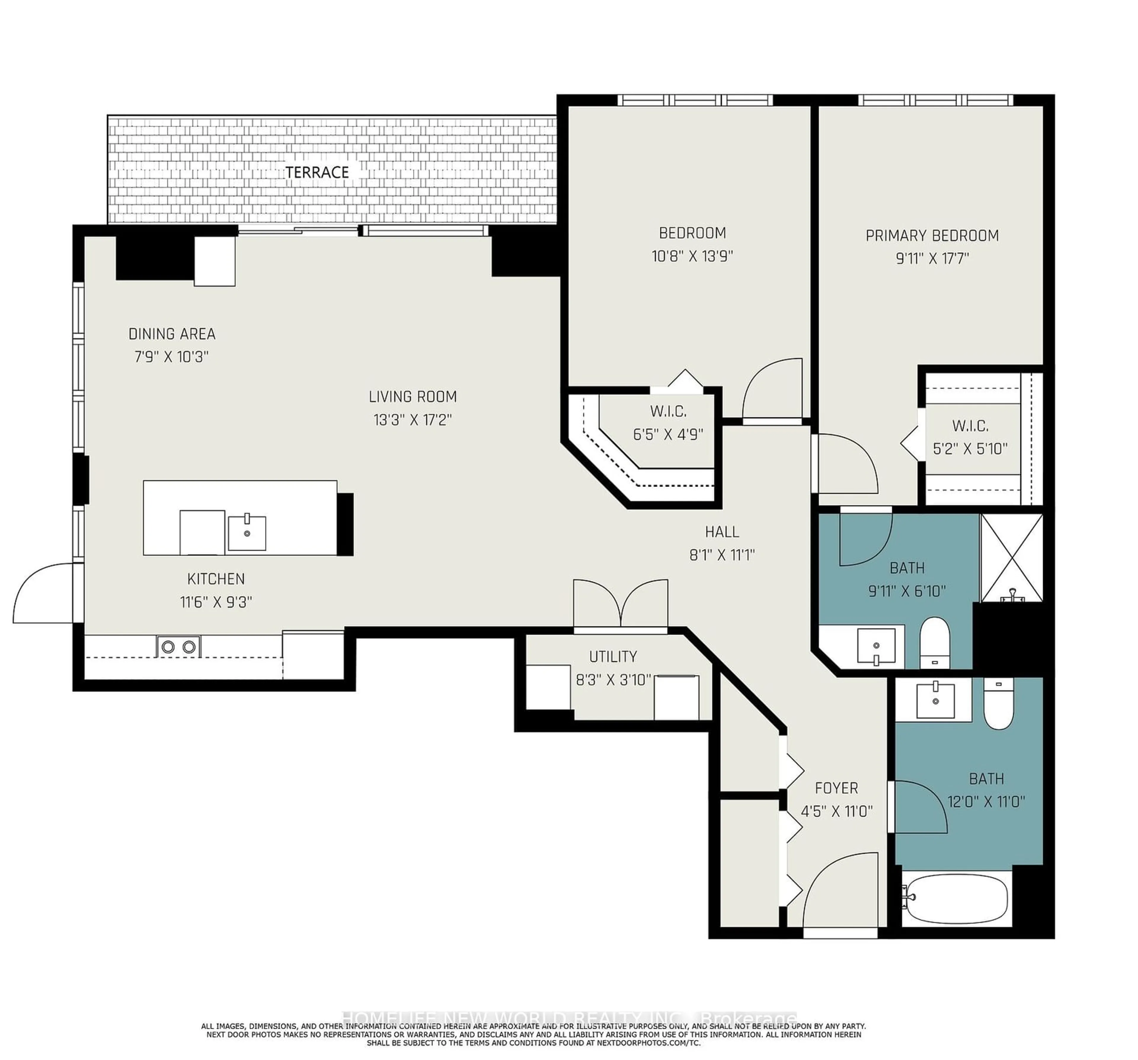 Floor plan for 330 Titan Private #Apt 107, Ottawa Ontario K2G 1G3