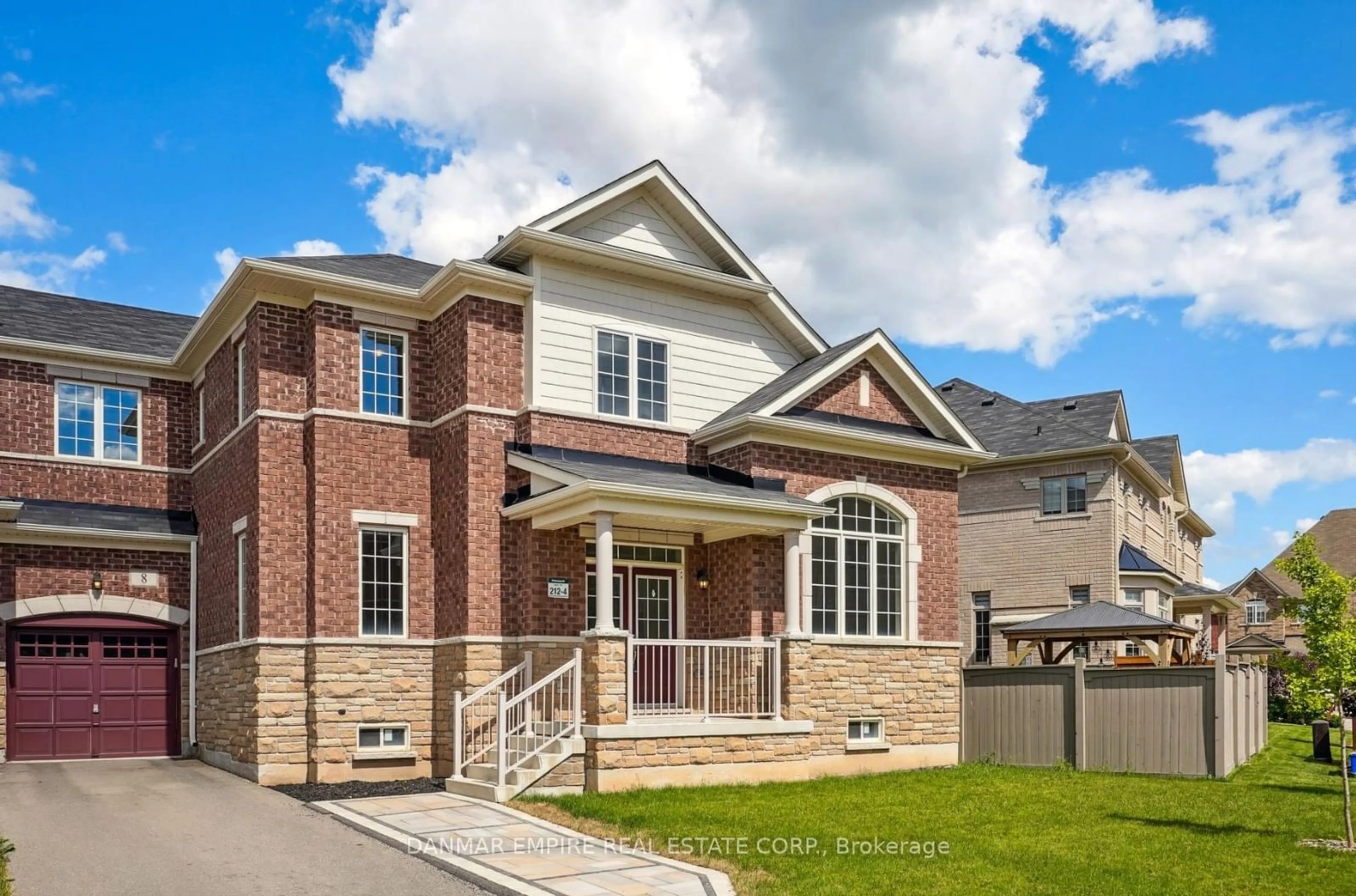 Home with brick exterior material for 8 Slater Mill Pl, Hamilton Ontario L0R 2H1