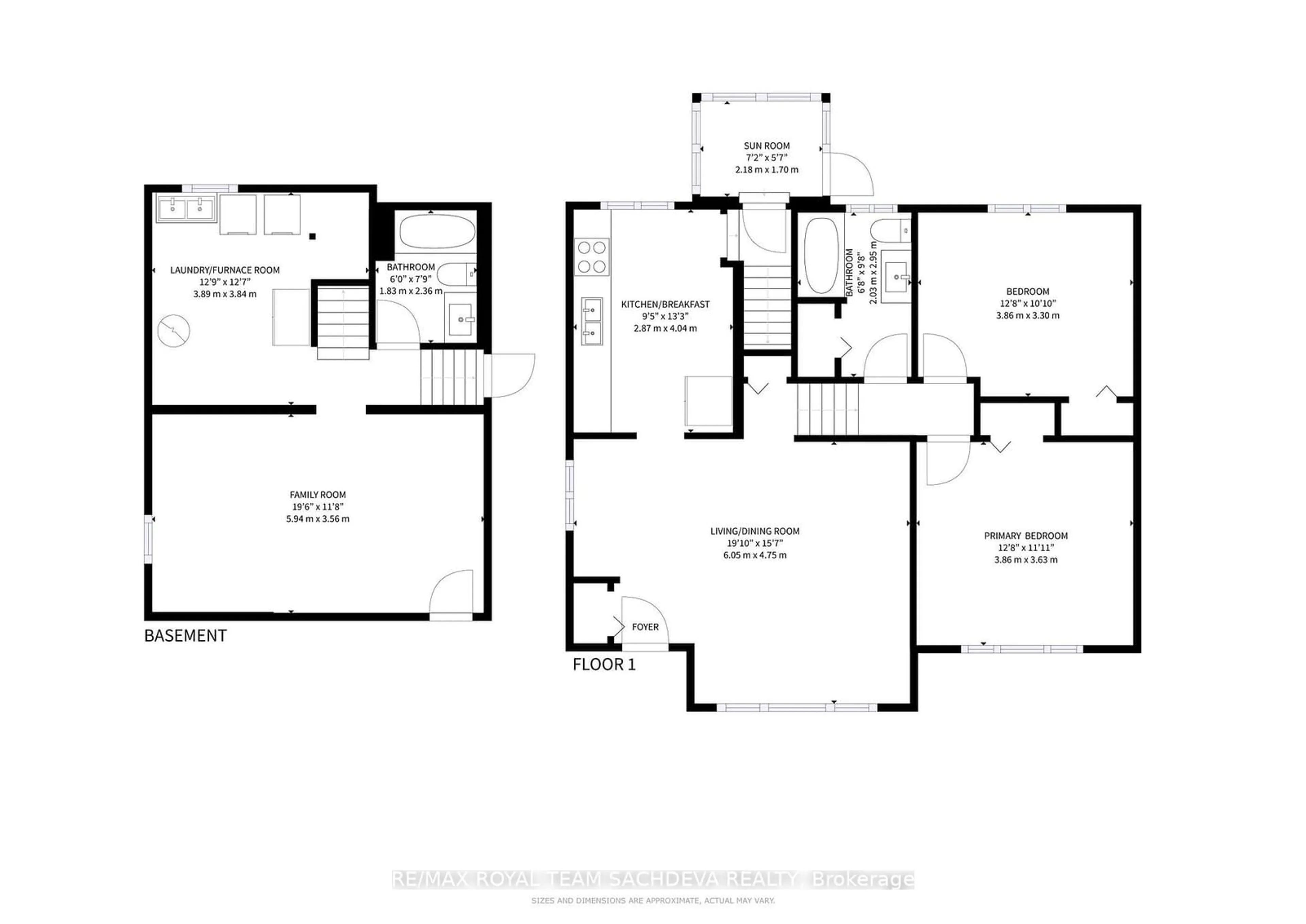 Floor plan for 4 Murray St, Asphodel-Norwood Ontario K0L 2V0