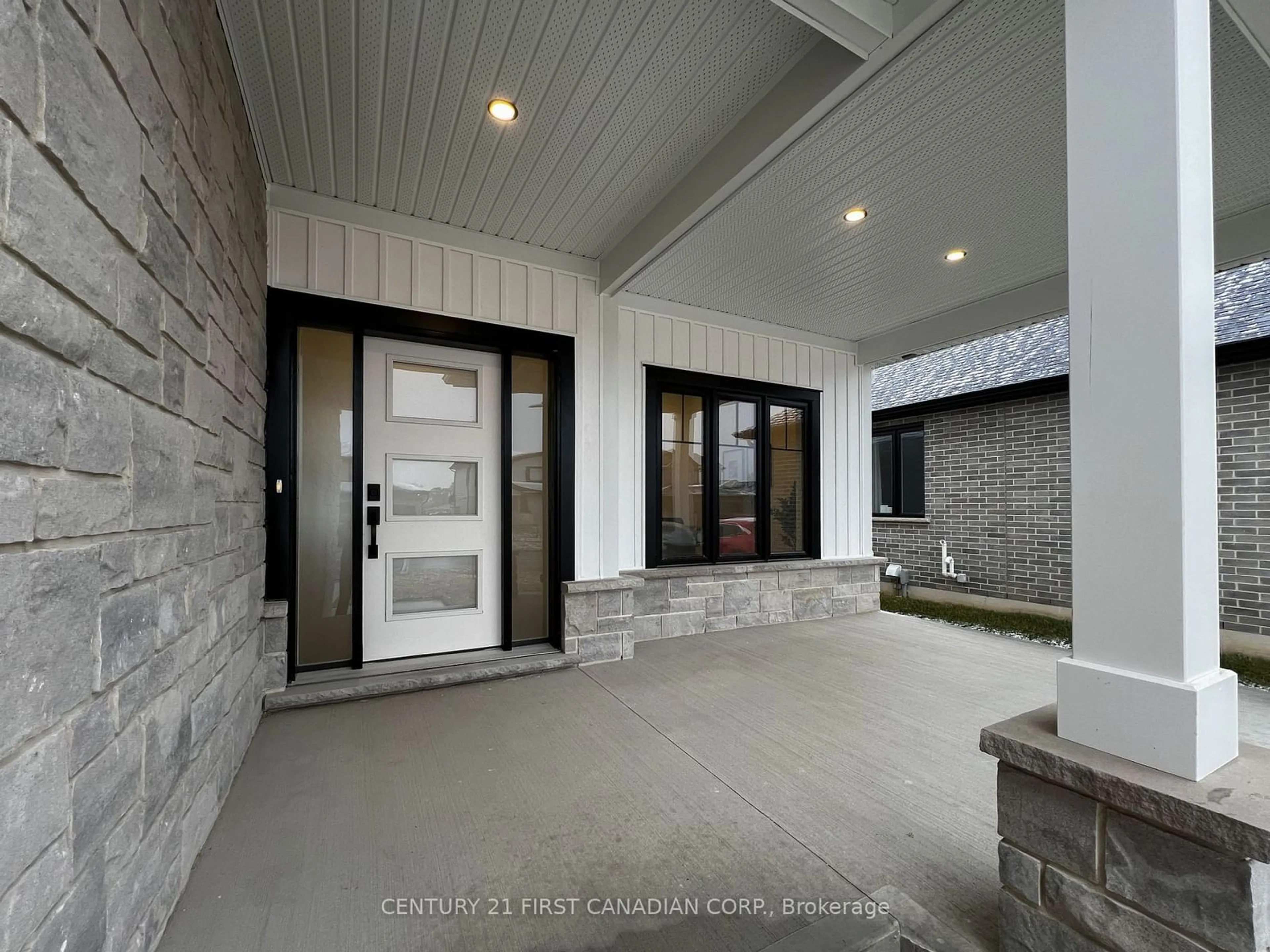 Indoor entryway, cement floor for 116 Sheldabren St, North Middlesex Ontario N0M 1A0