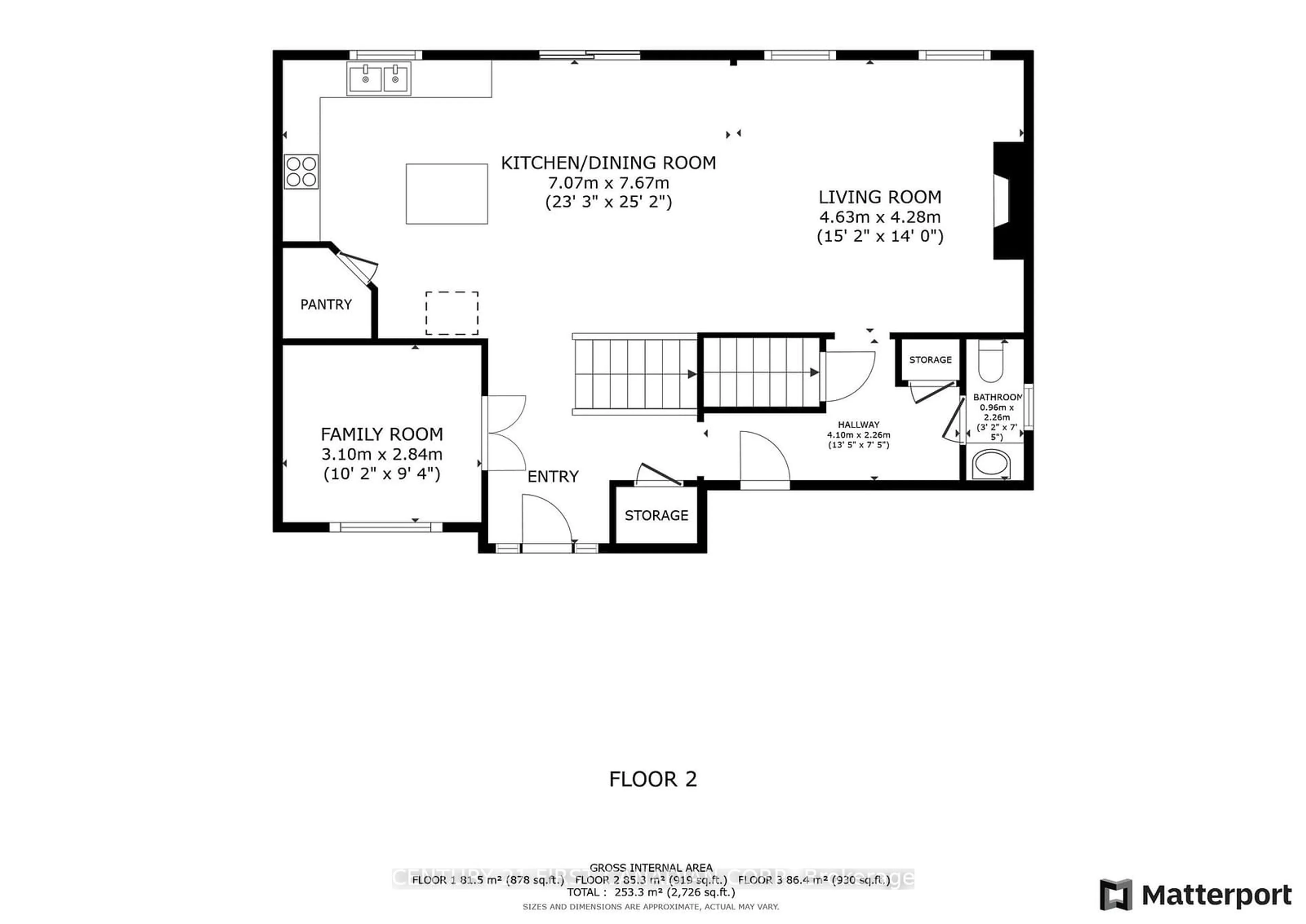 Floor plan for 116 Sheldabren St, North Middlesex Ontario N0M 1A0