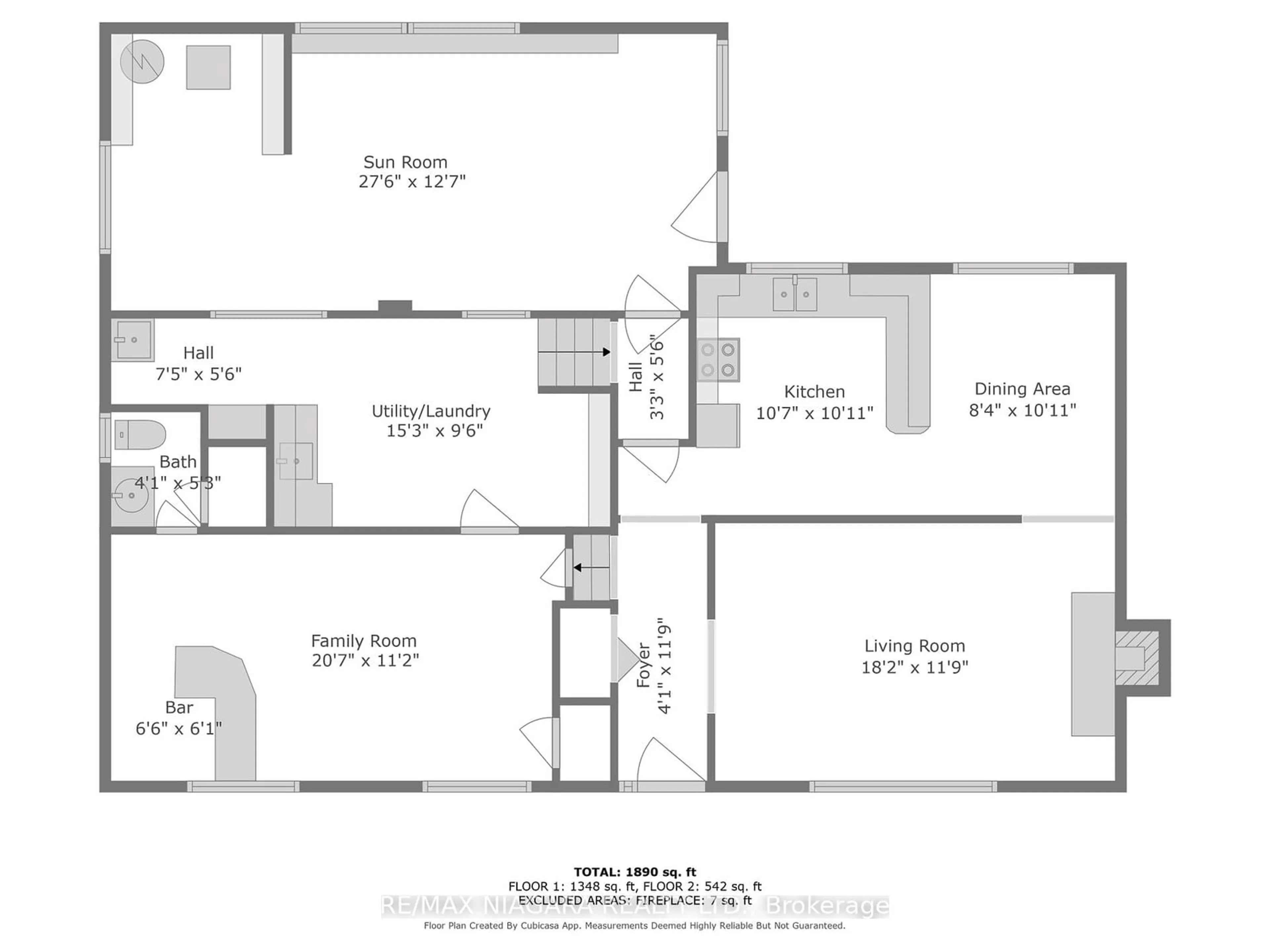 Floor plan for 6 Third Ave, Port Colborne Ontario L3K 5P3