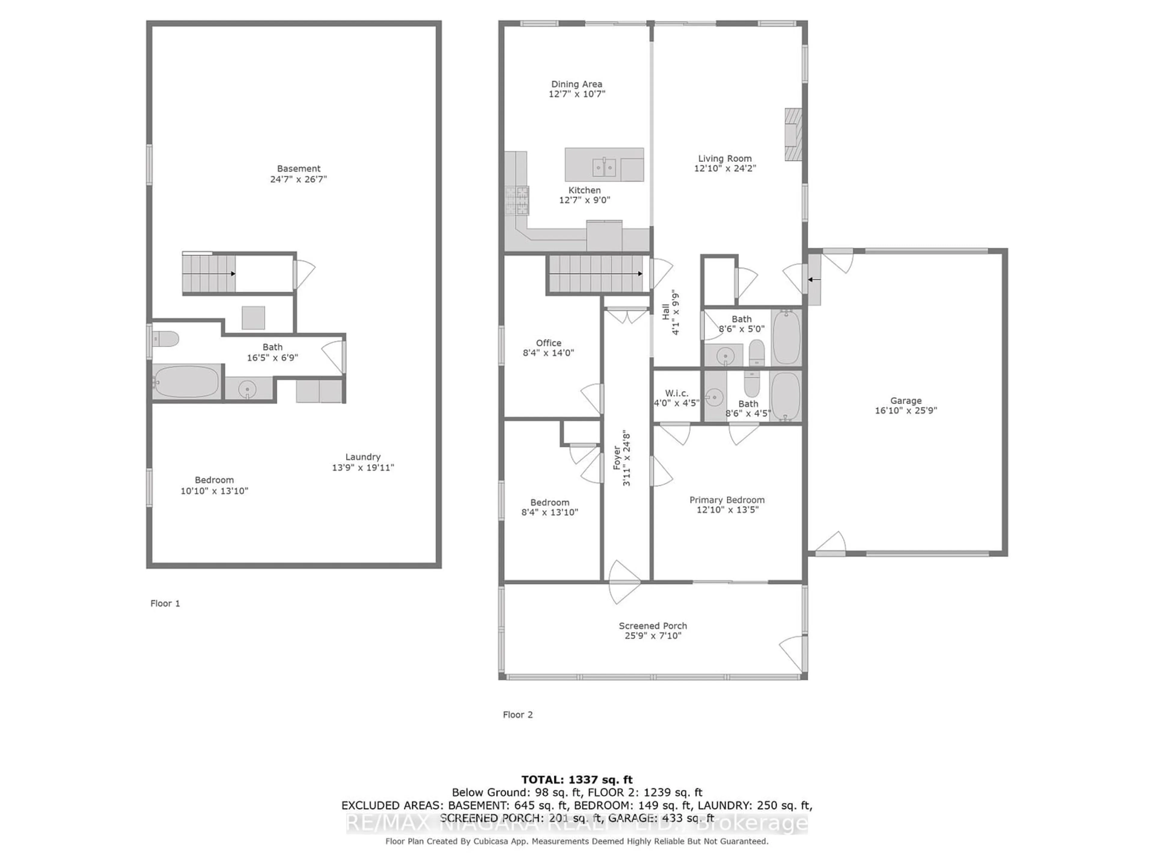 Floor plan for 3545 Firelane 7, Port Colborne Ontario L3K 5V3