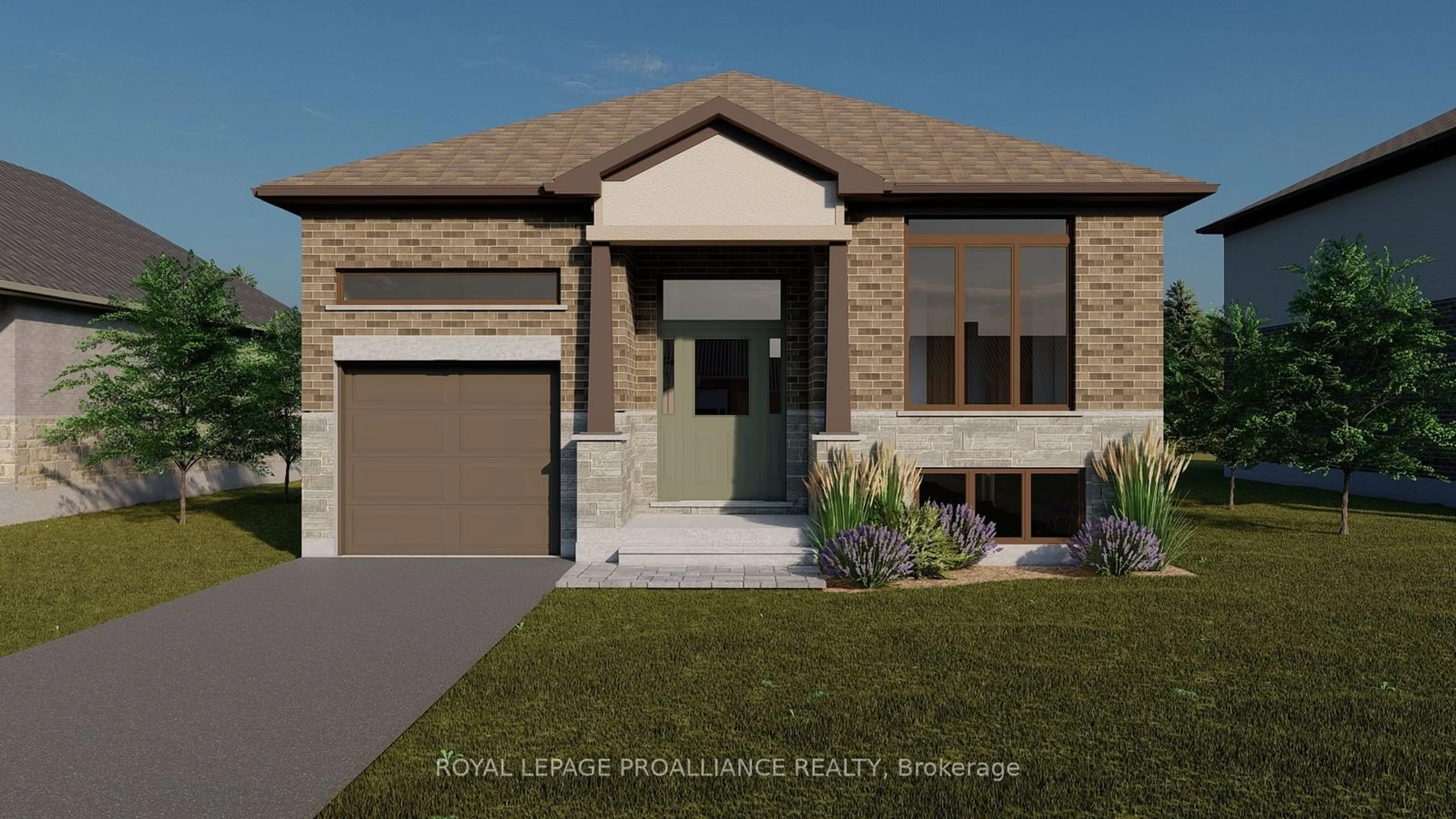 Home with brick exterior material for 5 Peace River St, Belleville Ontario K8N 0V5