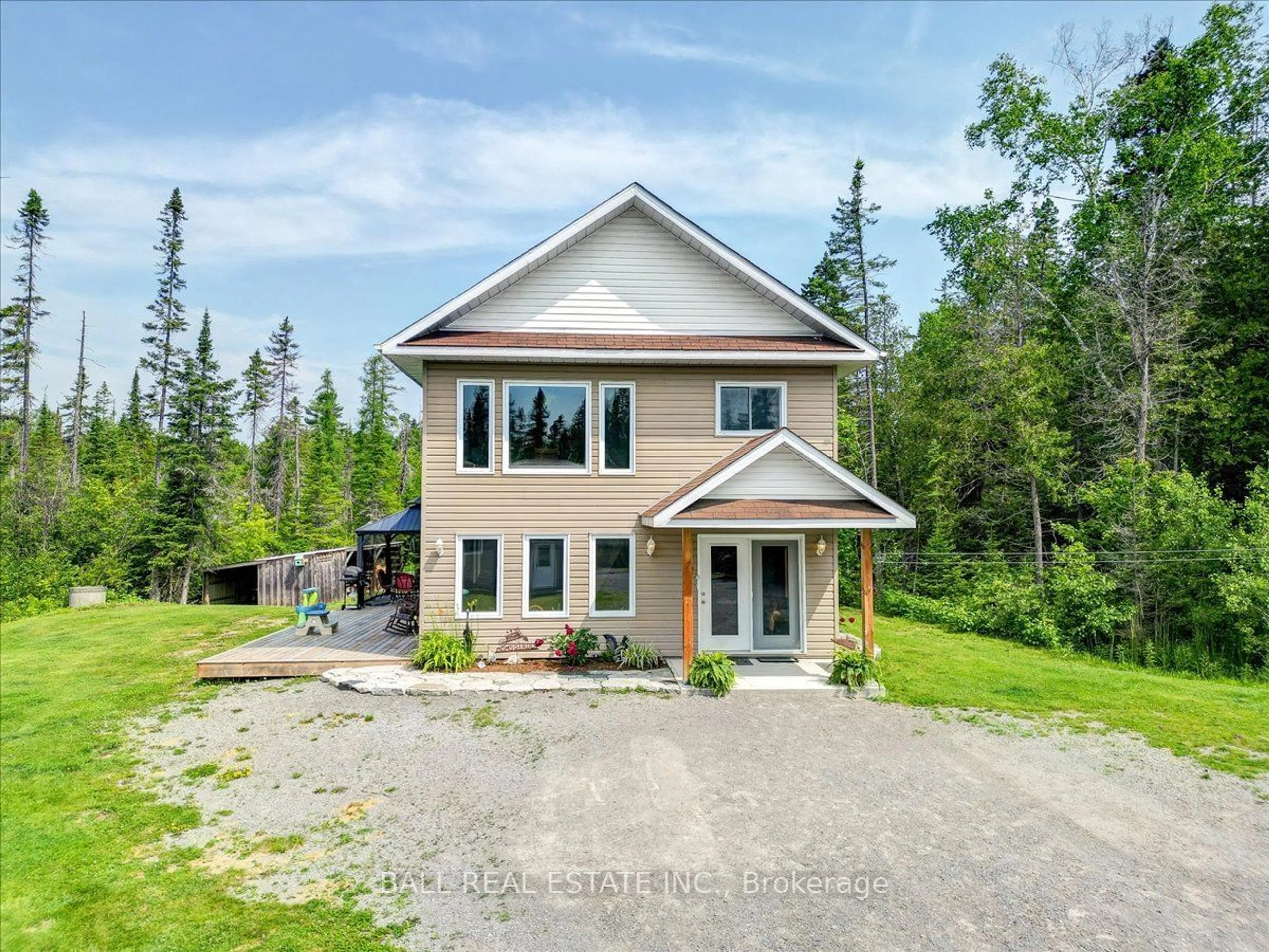 Frontside or backside of a home for 342 Jack Lake Rd, North Kawartha Ontario K0L 1A0