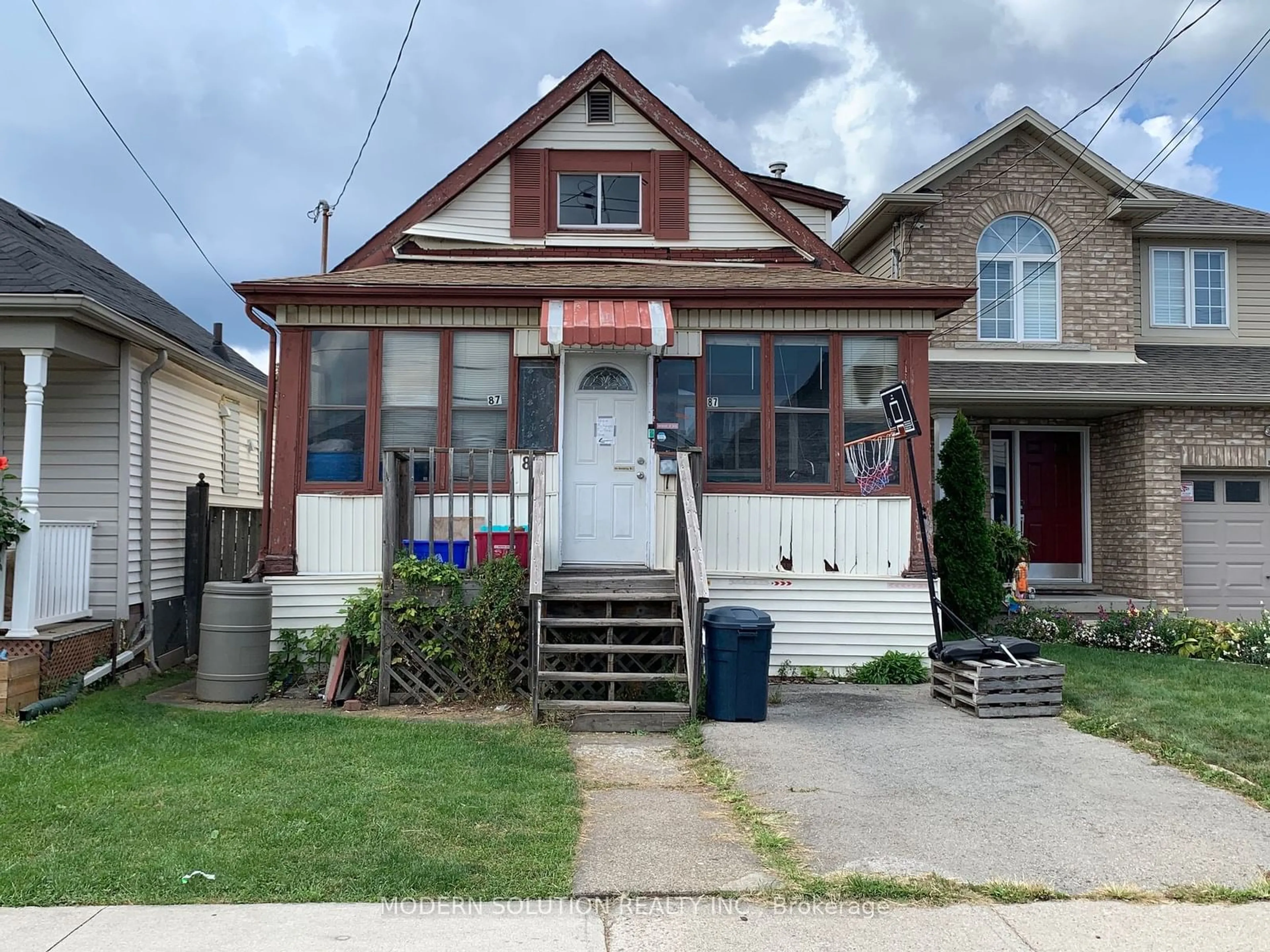 Frontside or backside of a home for 87 Robins Ave, Hamilton Ontario L8H 4N5