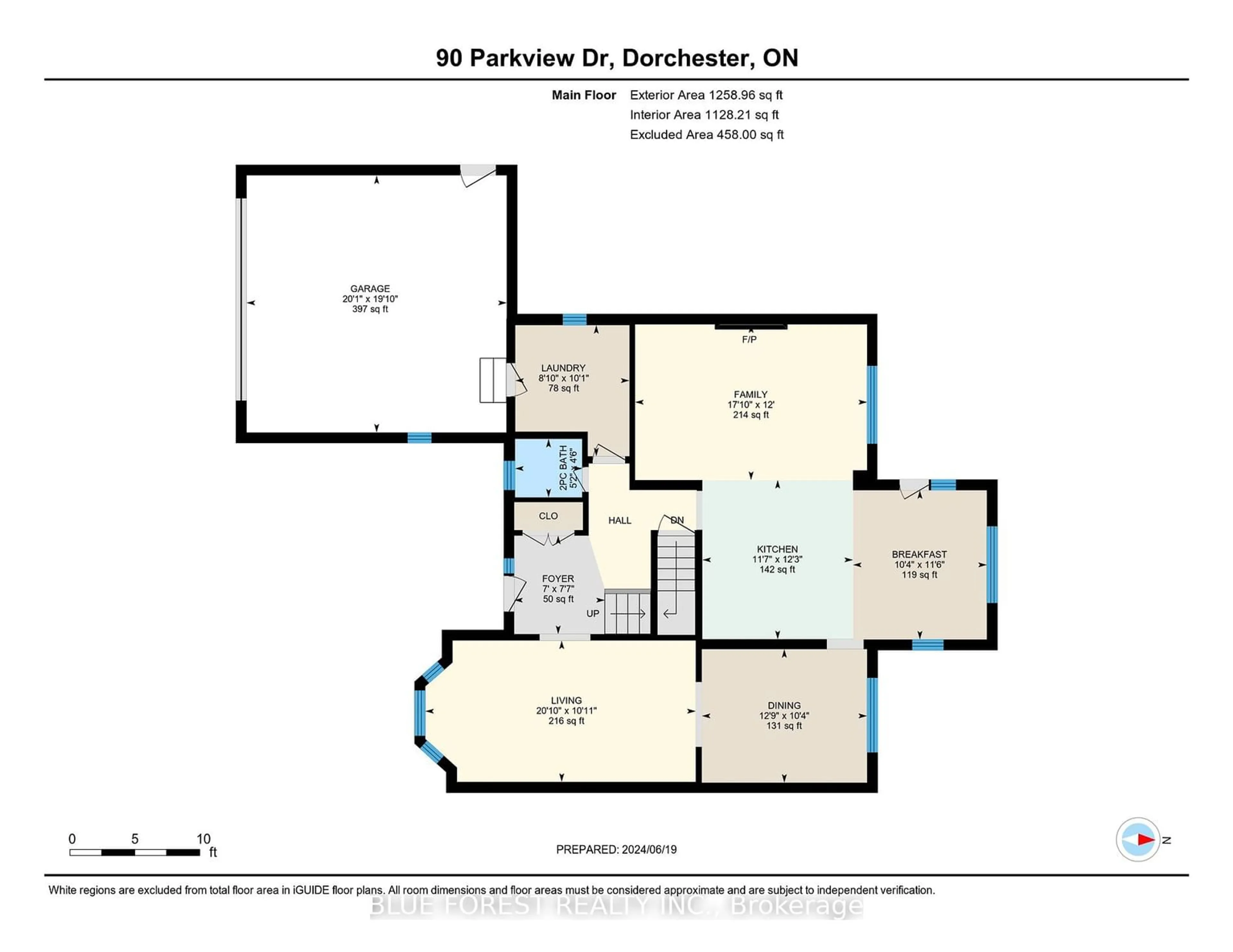 Floor plan for 90 Parkview Dr, Thames Centre Ontario N0L 1G2