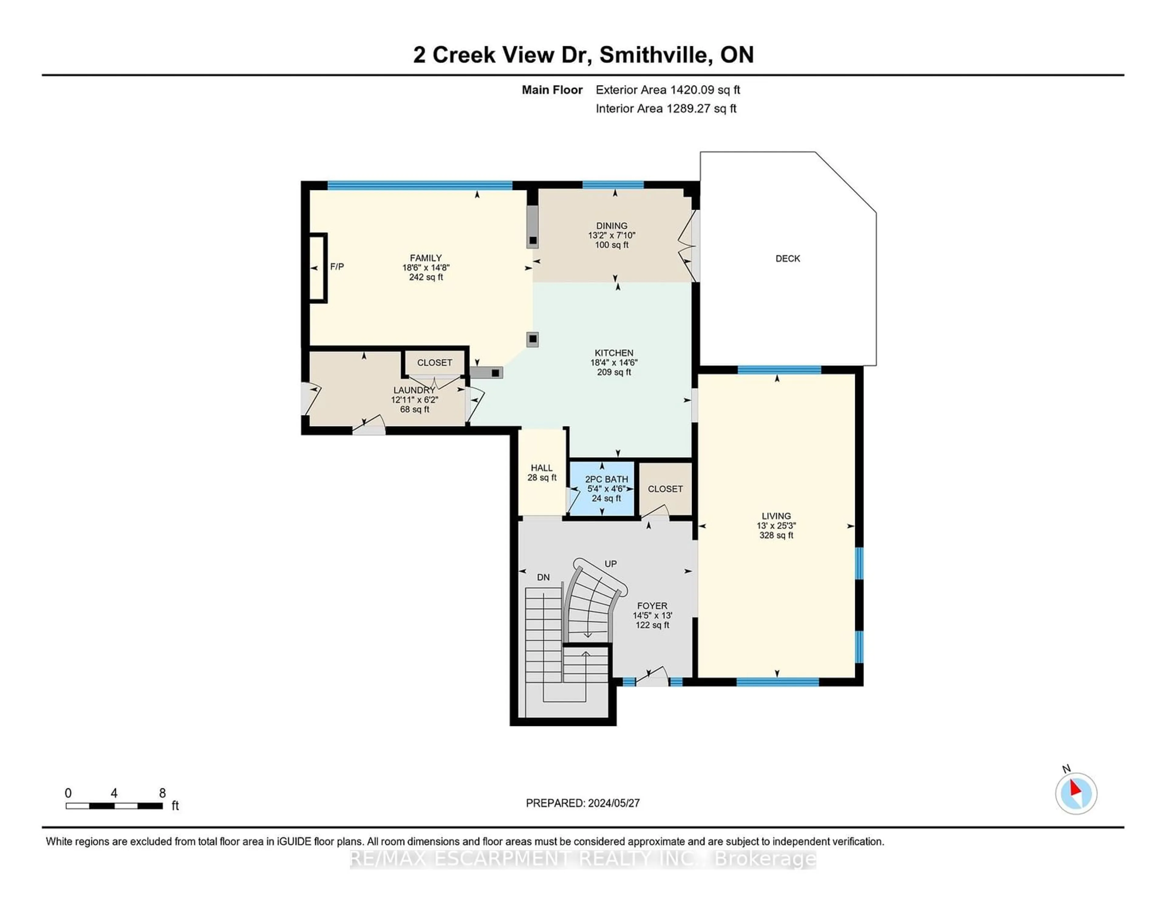 Floor plan for 2 Creek View Dr, West Lincoln Ontario L0R 2A0