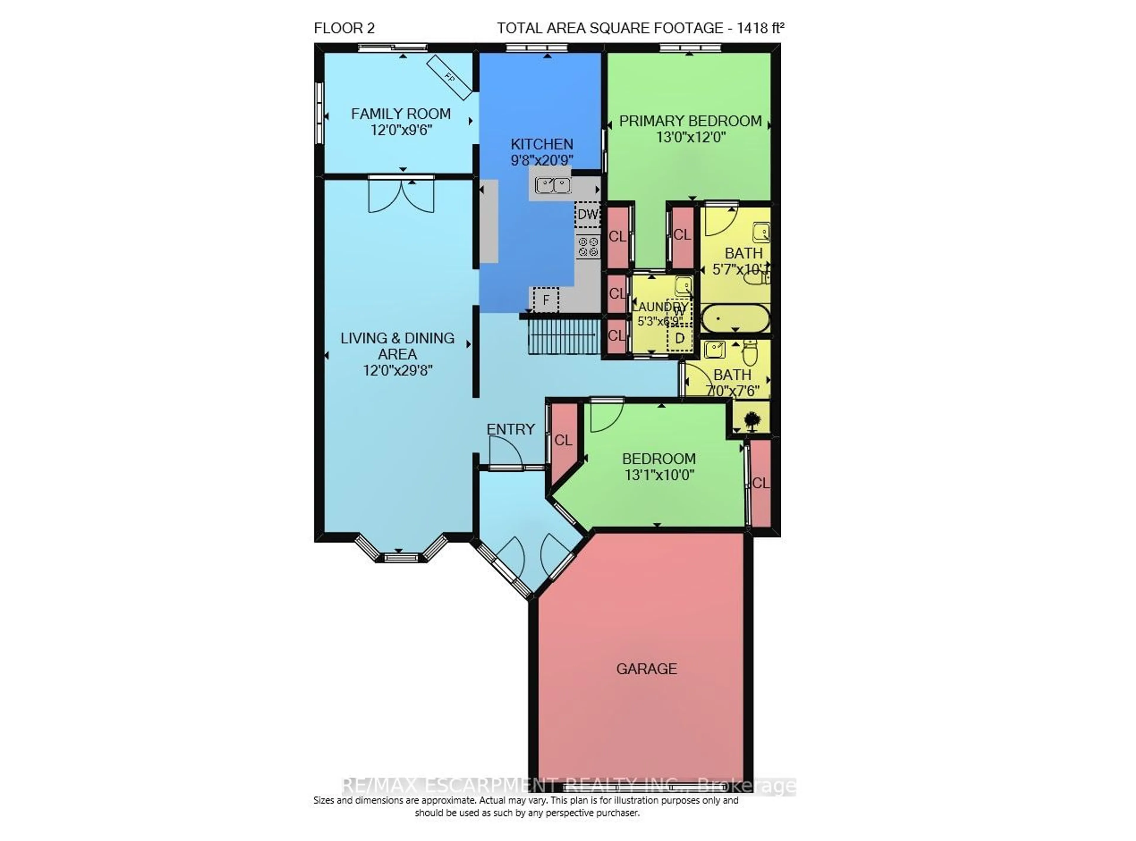 Floor plan for 25 Garden Dr, West Lincoln Ontario L0R 2A0