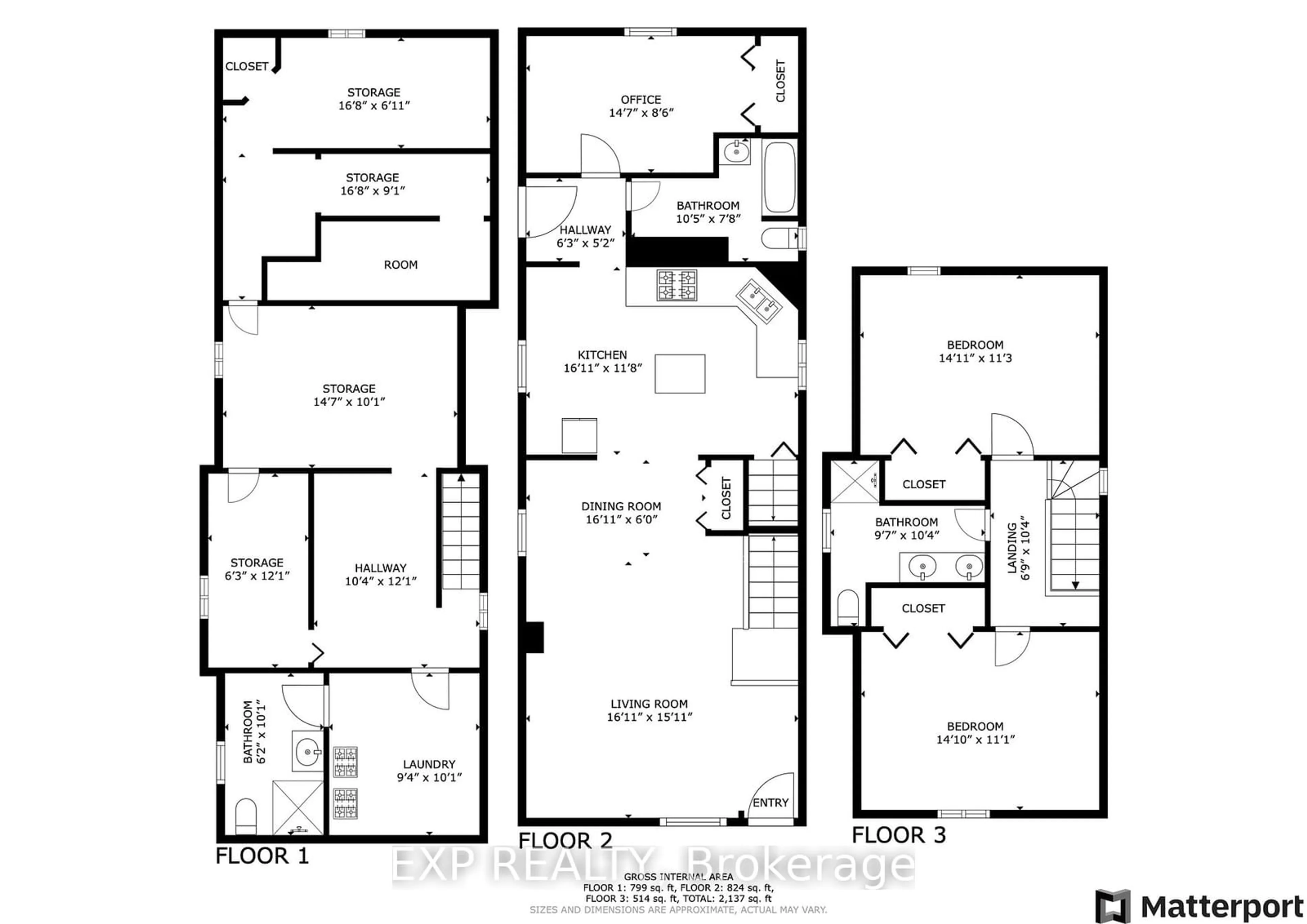 Floor plan for 616 Hamilton Rd, London Ontario N5Z 1S9