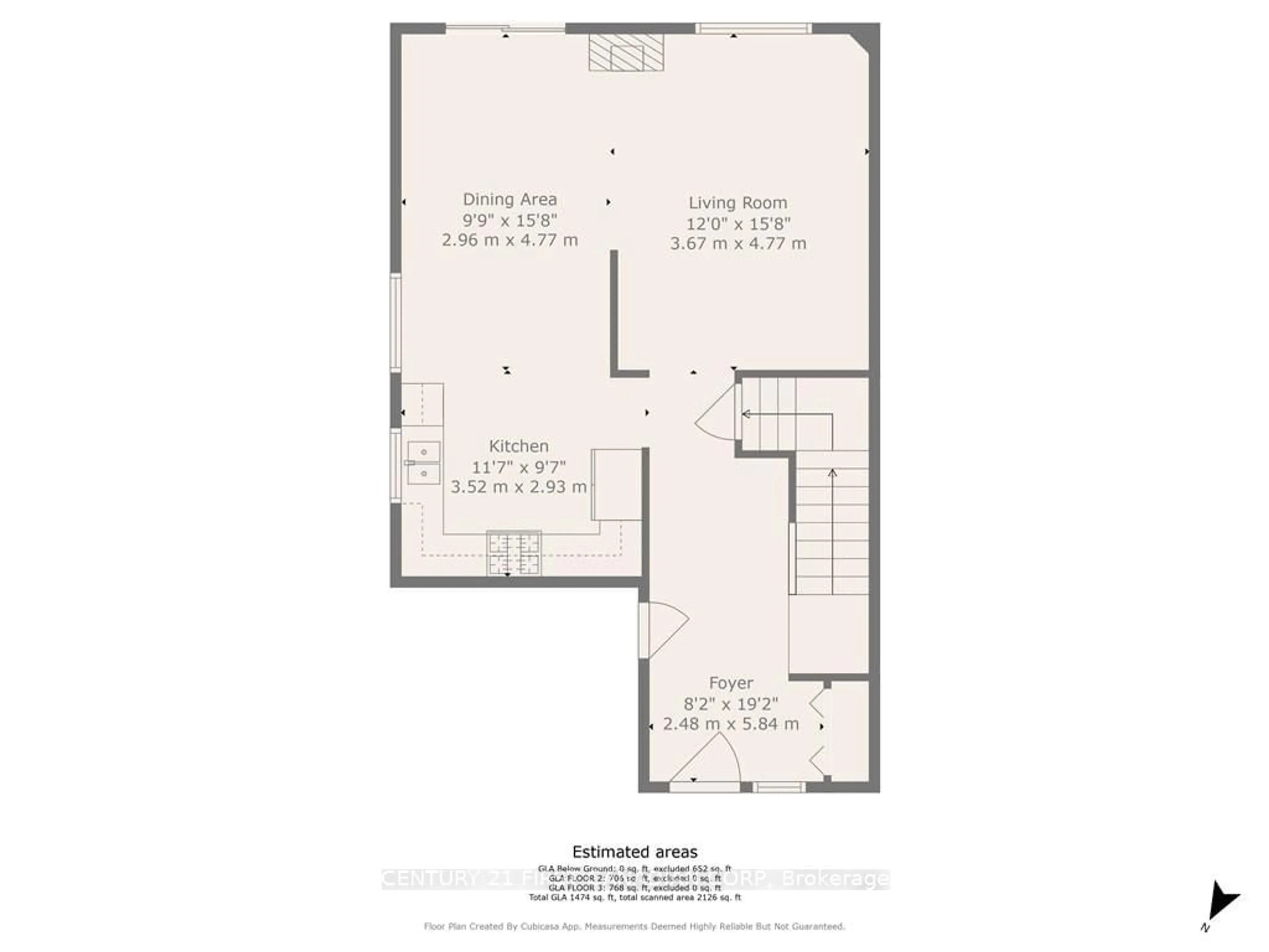 Floor plan for 82 Rossmore Crt, London Ontario N6C 6B8
