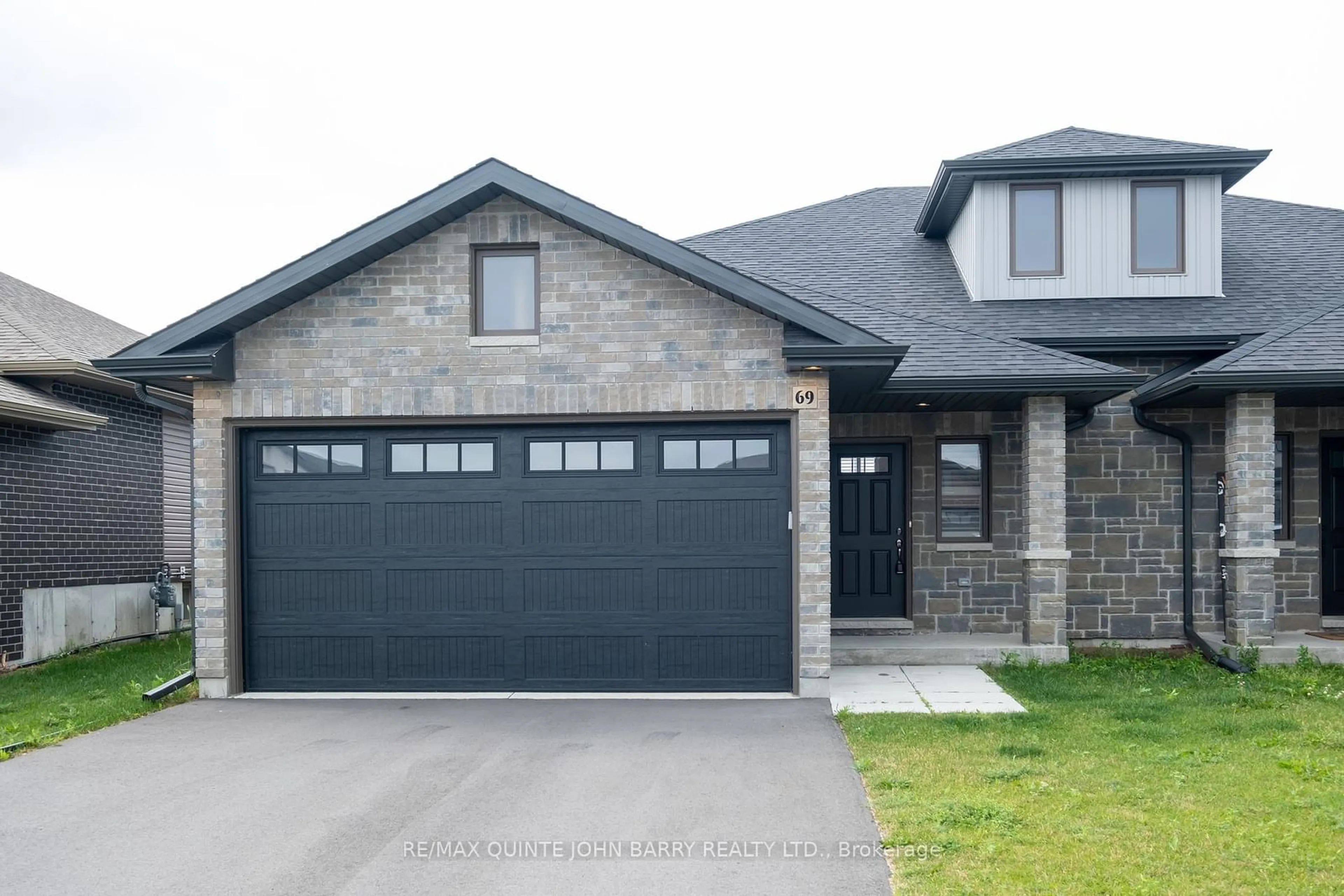 Home with brick exterior material for 69 Hillside Meadow Dr, Quinte West Ontario K8V 0J5