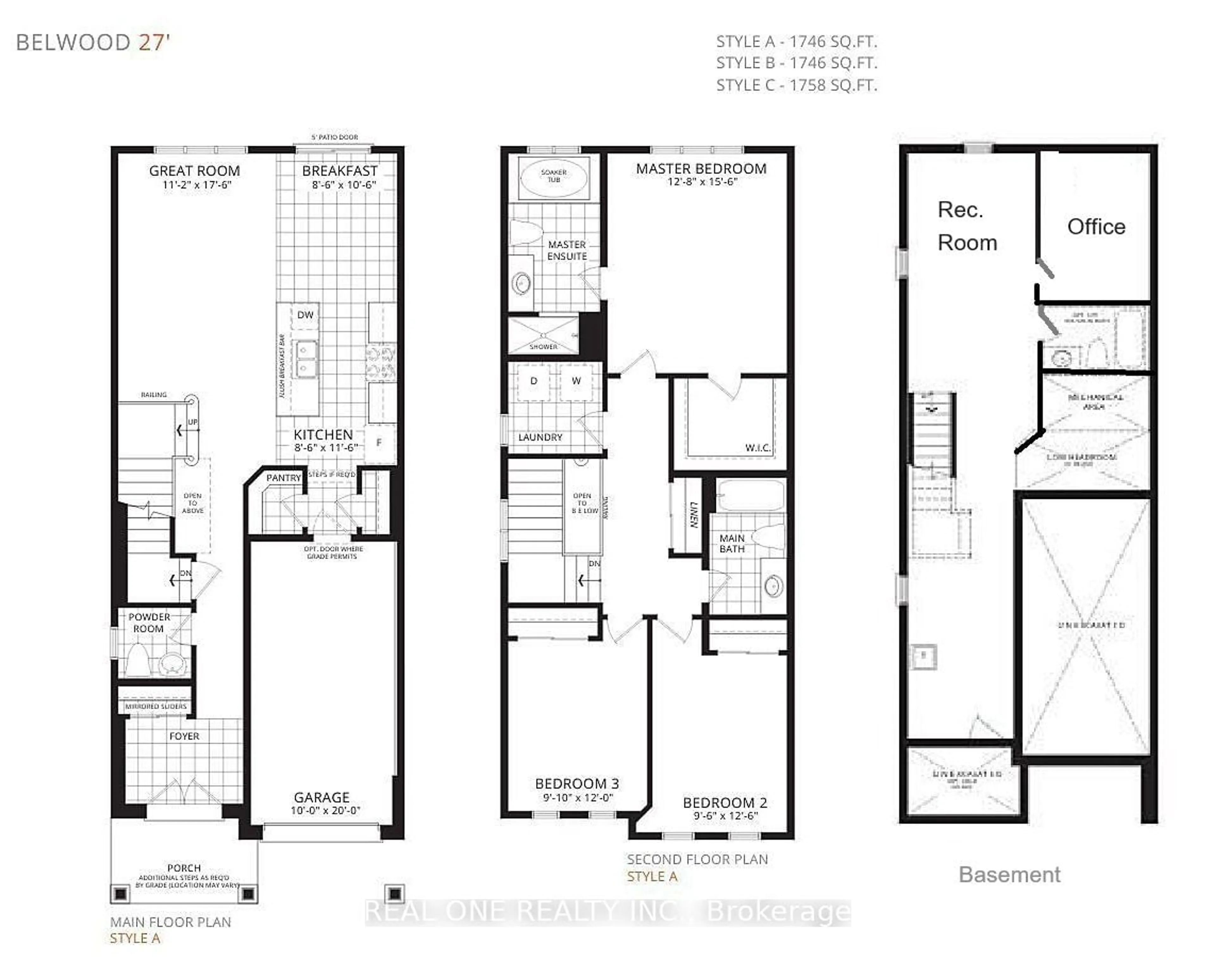 Floor plan for 4 Mclaren Ave, Brantford Ontario N3T 0S3