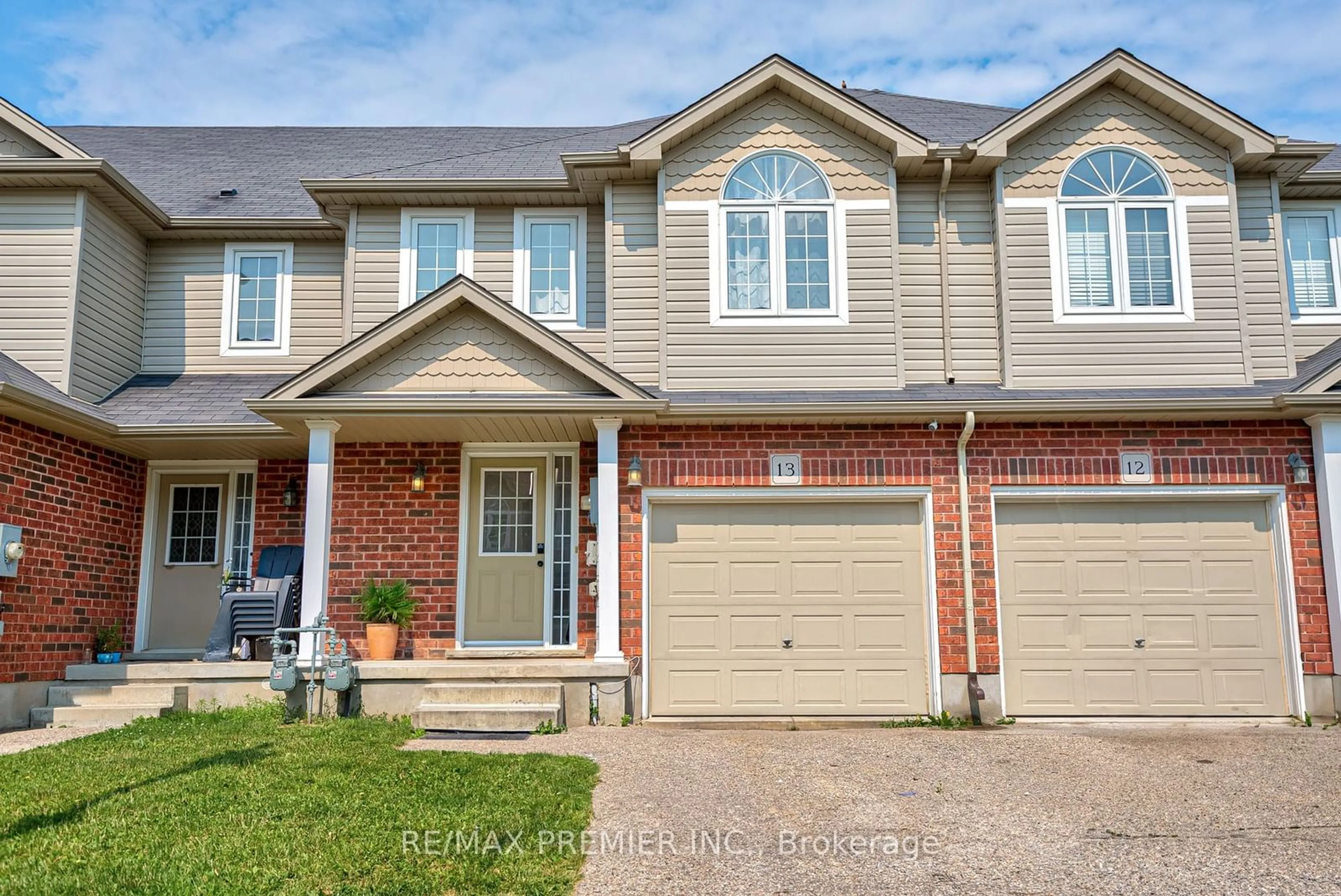 Home with brick exterior material for 468 Doon South Dr #13, Kitchener Ontario N2P 0A2