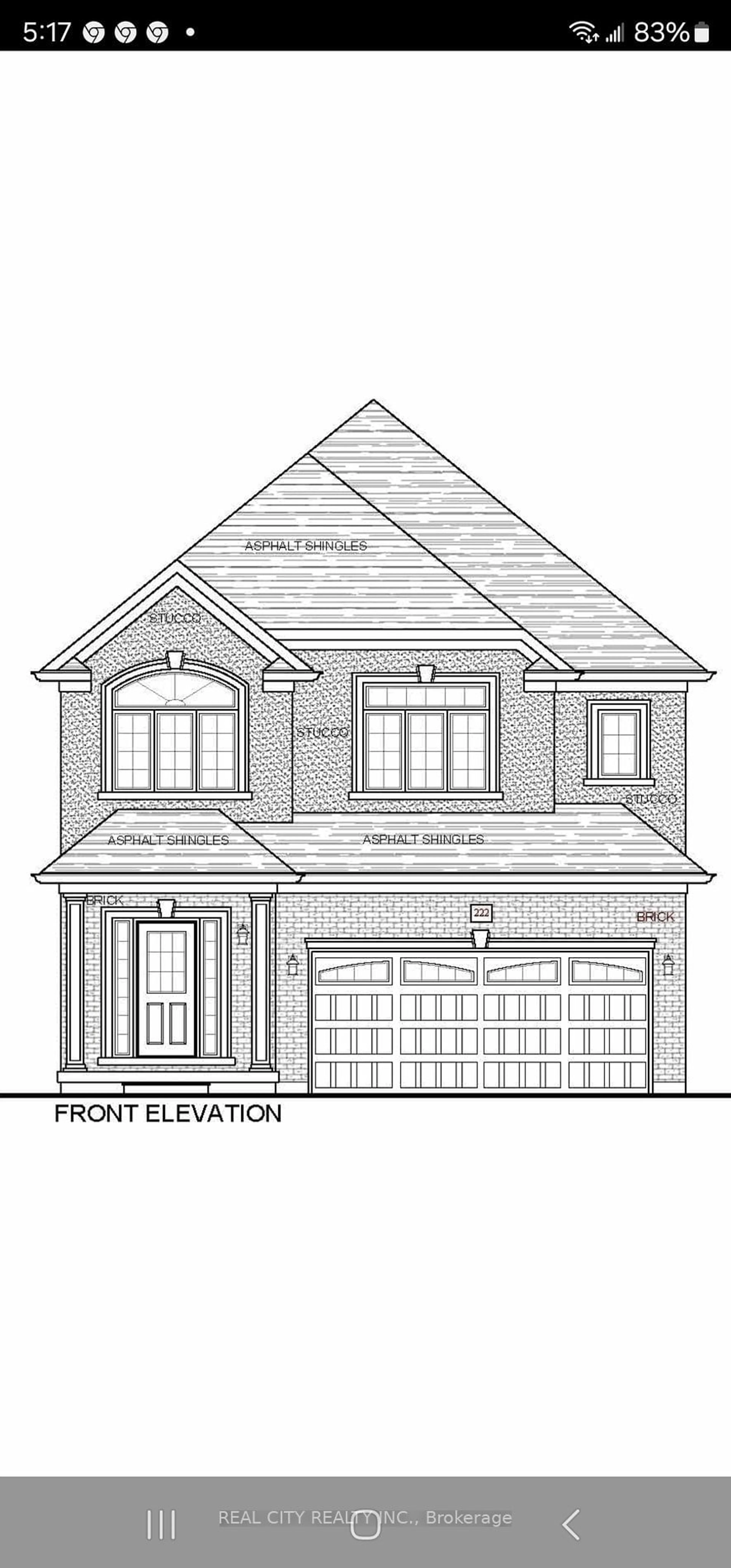Frontside or backside of a home for Lot 269 Pottruff Rd, Brant Ontario N3L 3E3